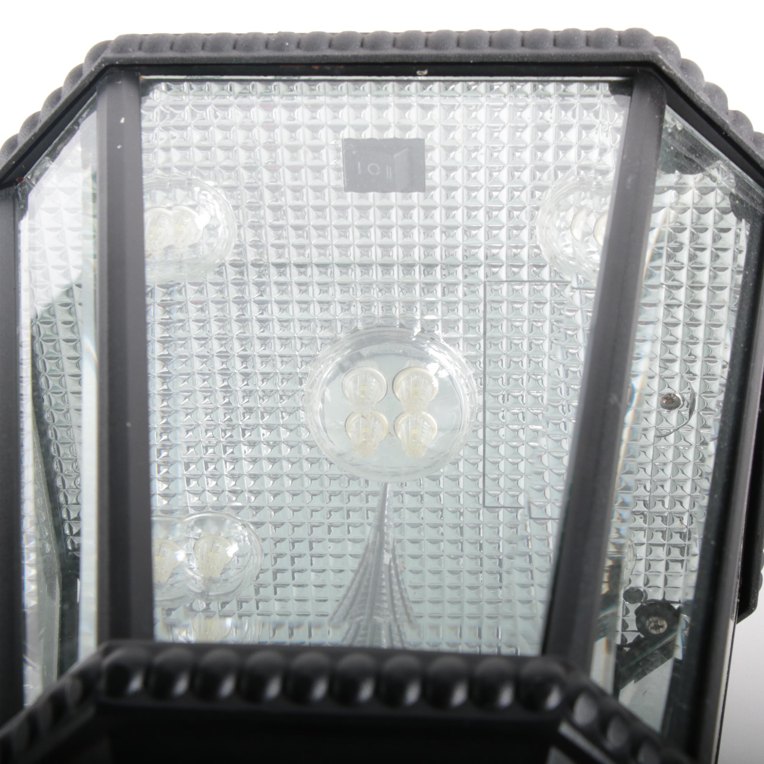 Gama Sonic "Royal Solar" Top Mount Lantern for Lamp Post