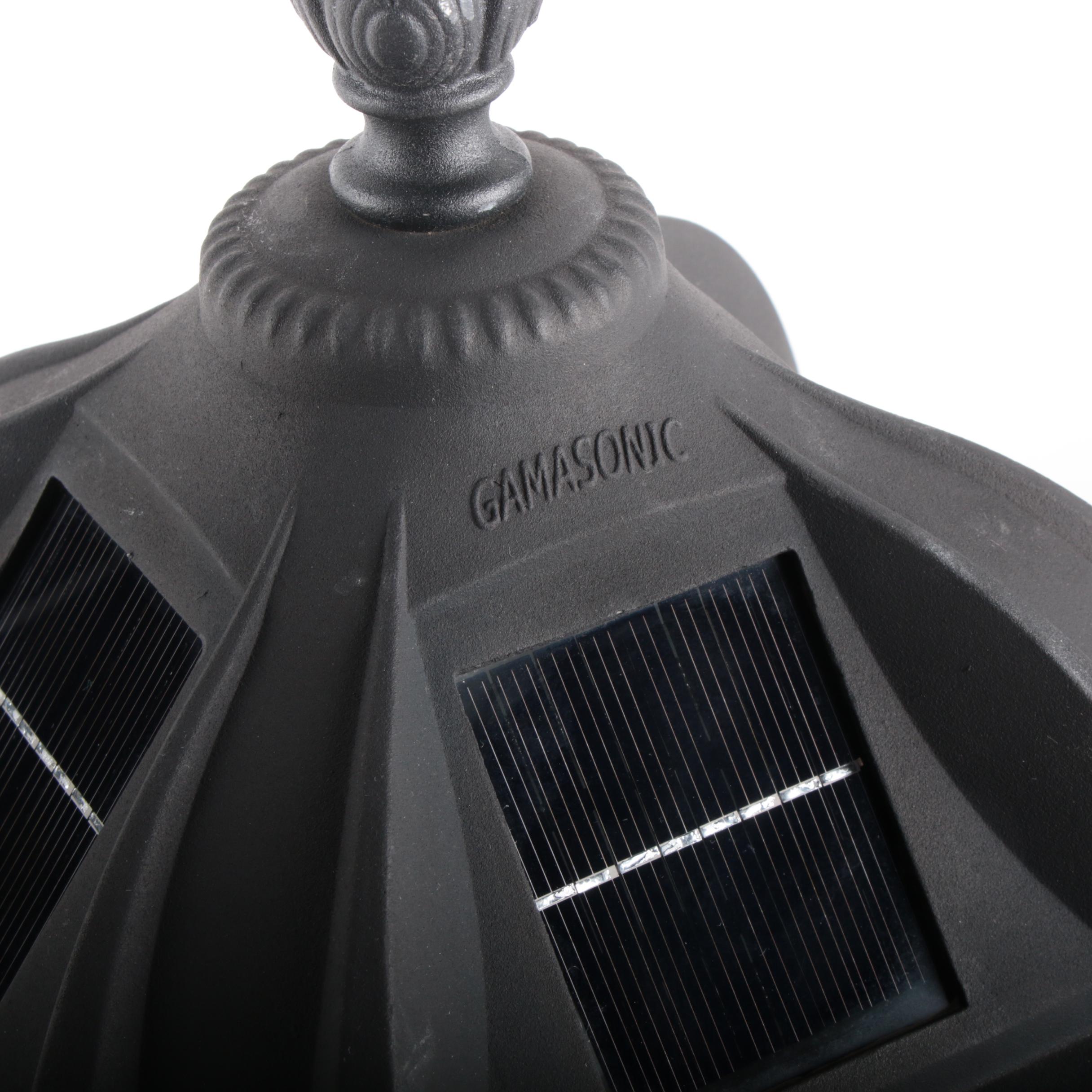 Gama Sonic "Royal Solar" Top Mount Lantern for Lamp Post