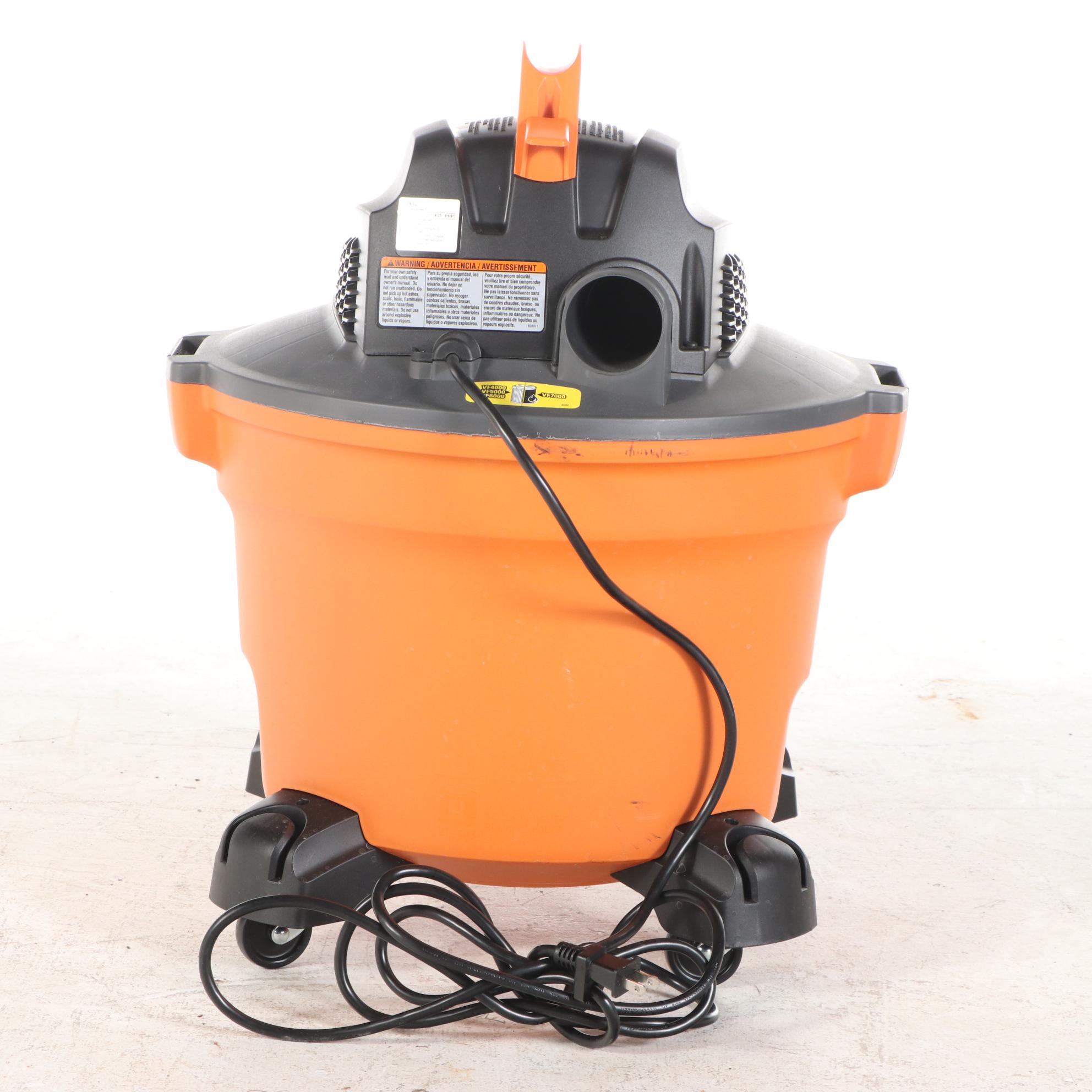 RIDGID HD09001 9-Gallon Electric Wet/Dry Shop Vacuum