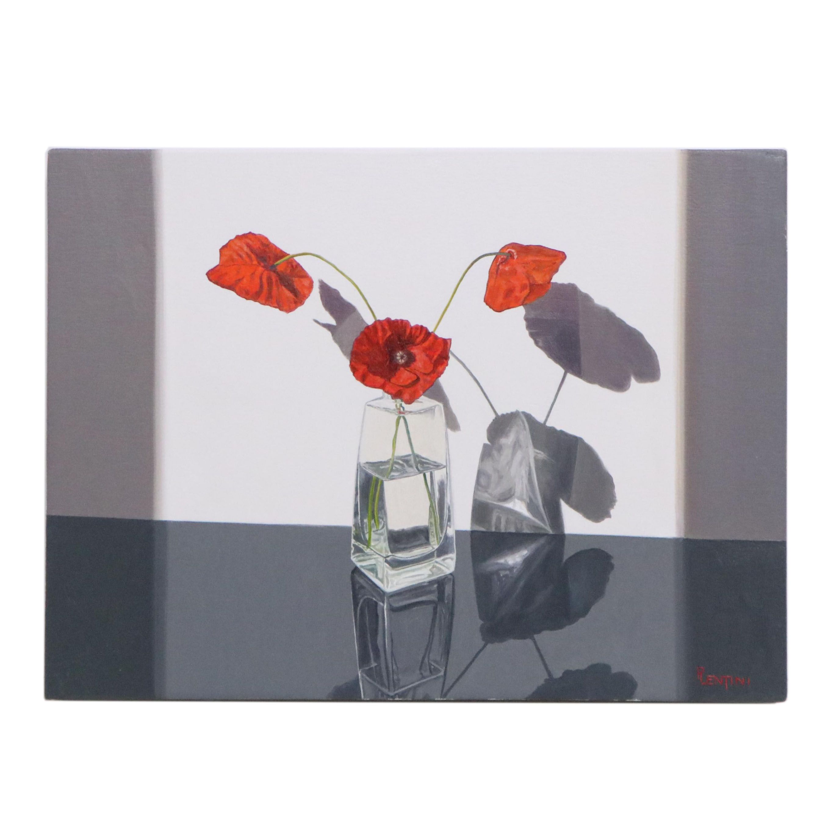 Peter Lentini Still Life Oil Painting "Terse"