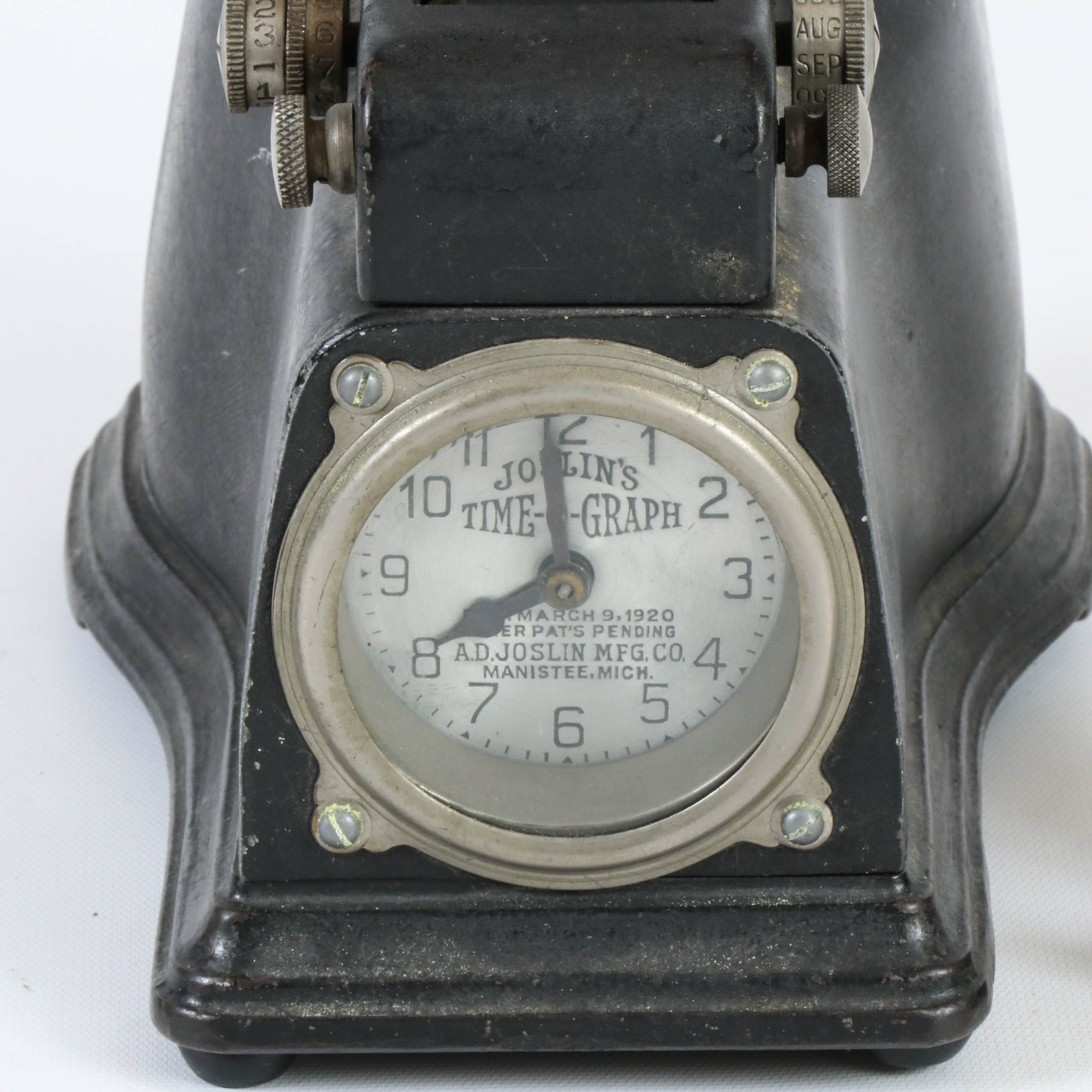 A D Joslin Steel "Time-Graph" and Wilson Jones "Marvel" Hole Punch, 1920s