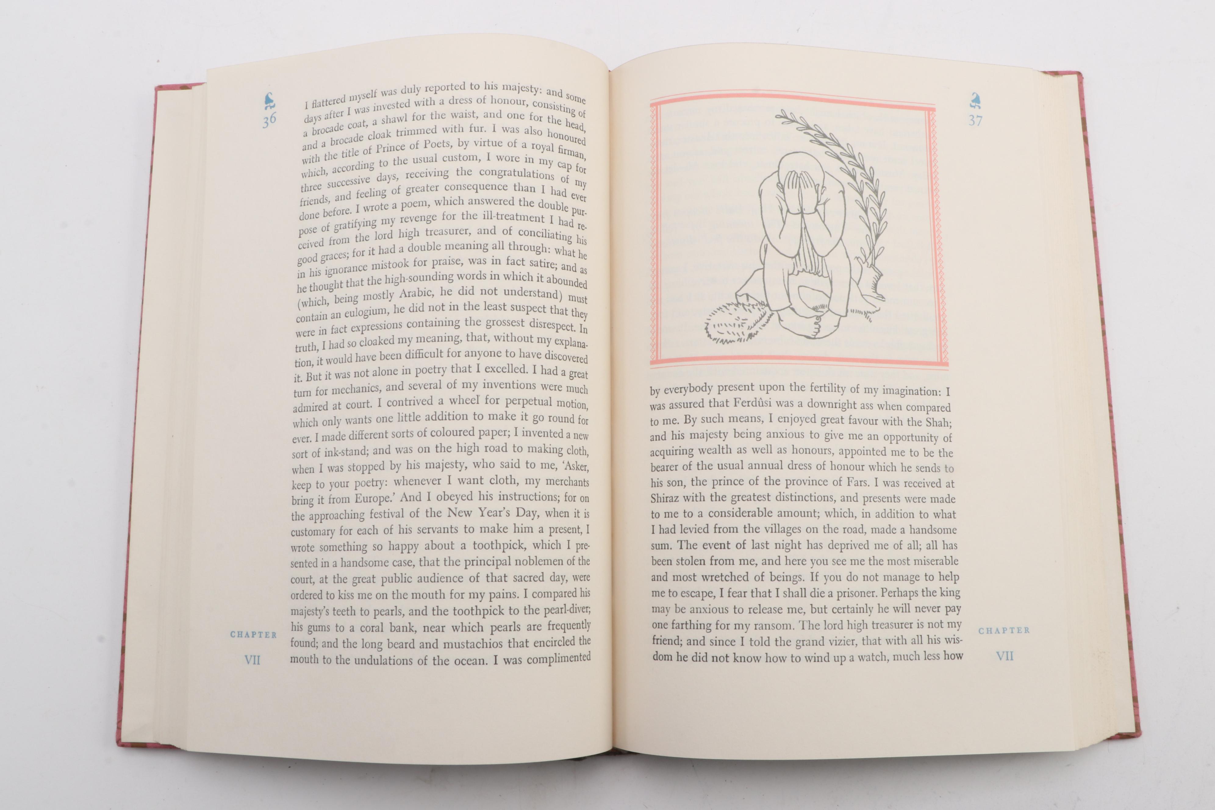 Honoré Guilbeau Signed "The Adventures of Hajji Baba" by J. J. Morier, 1947