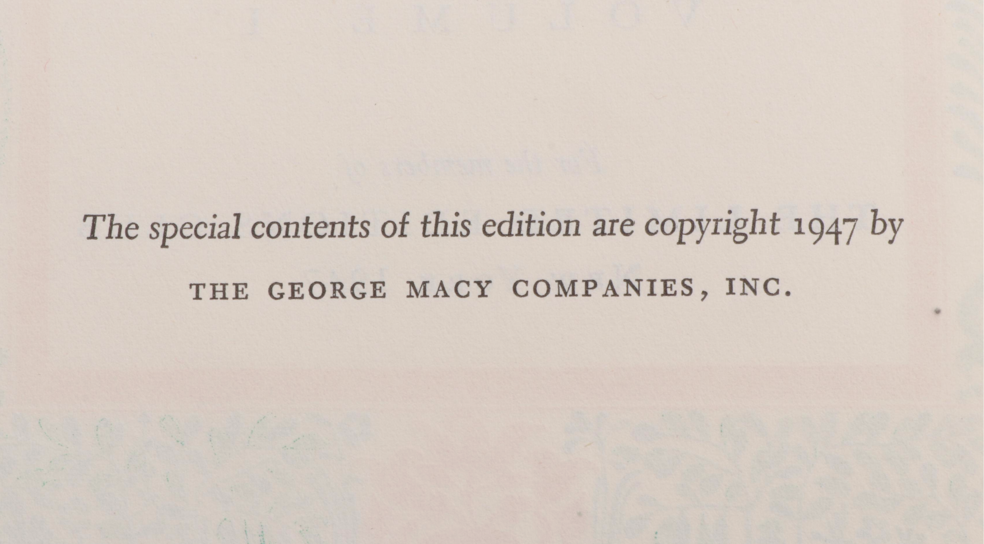 Honoré Guilbeau Signed "The Adventures of Hajji Baba" by J. J. Morier, 1947