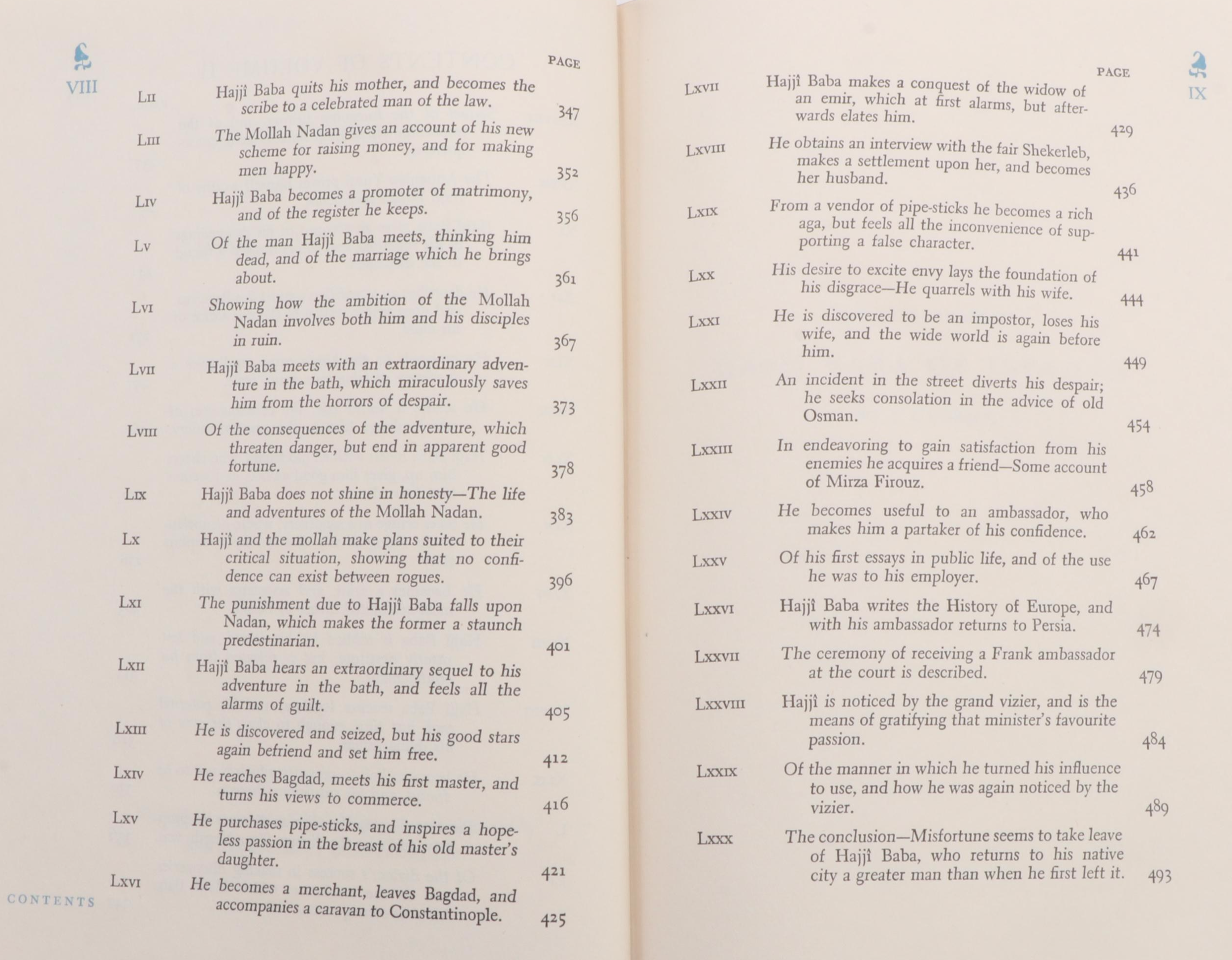 Honoré Guilbeau Signed "The Adventures of Hajji Baba" by J. J. Morier, 1947