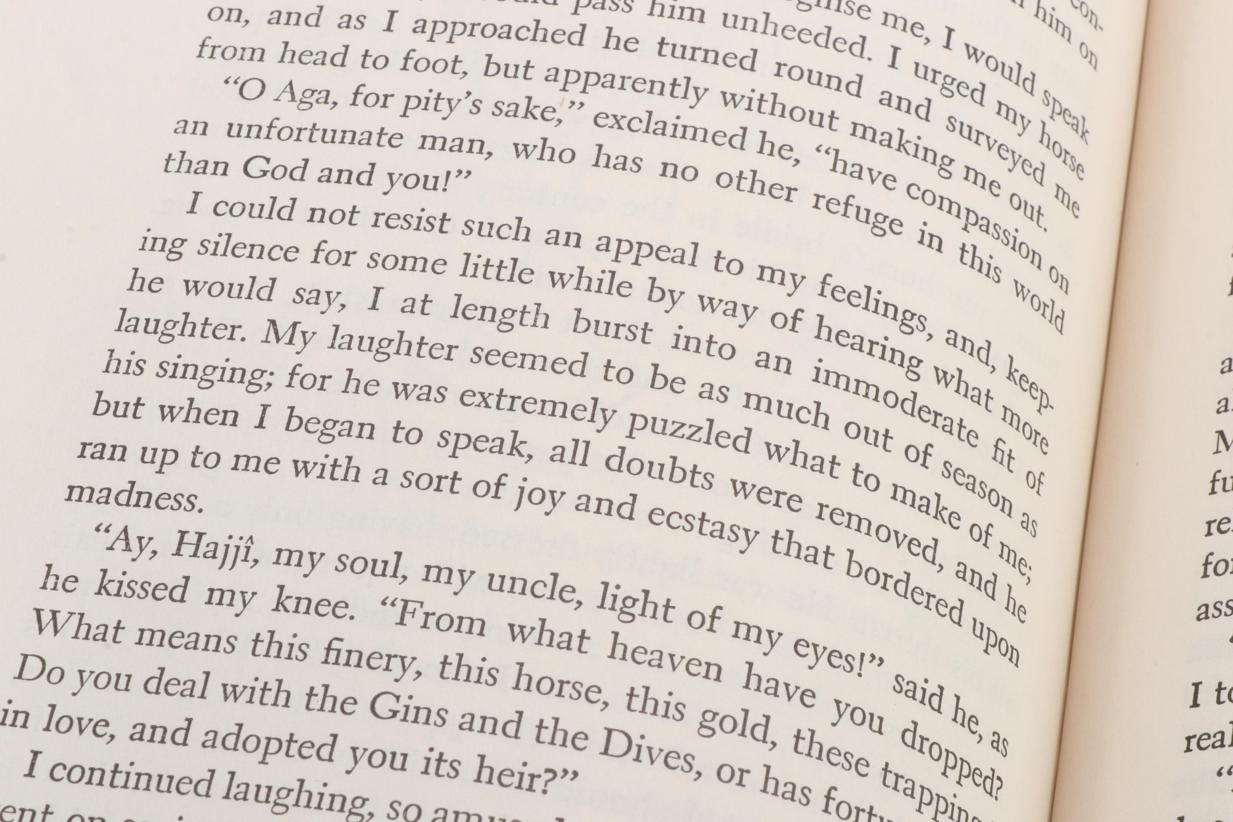 Honoré Guilbeau Signed "The Adventures of Hajji Baba" by J. J. Morier, 1947