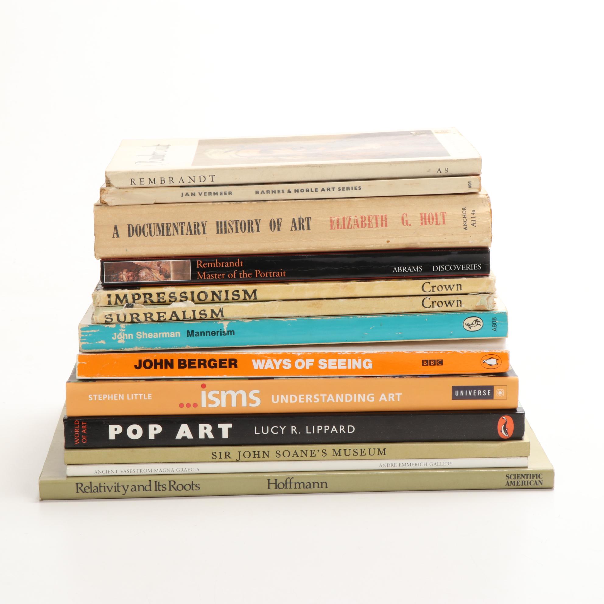 Art Museum and Exhibition Guides with Art and Art History Books