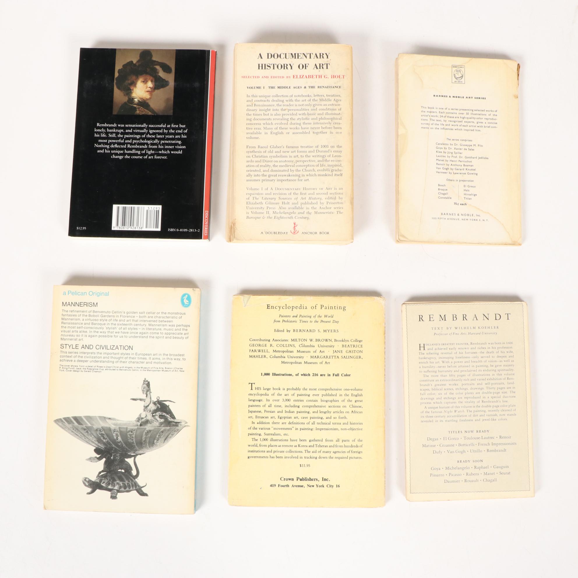 Art Museum and Exhibition Guides with Art and Art History Books