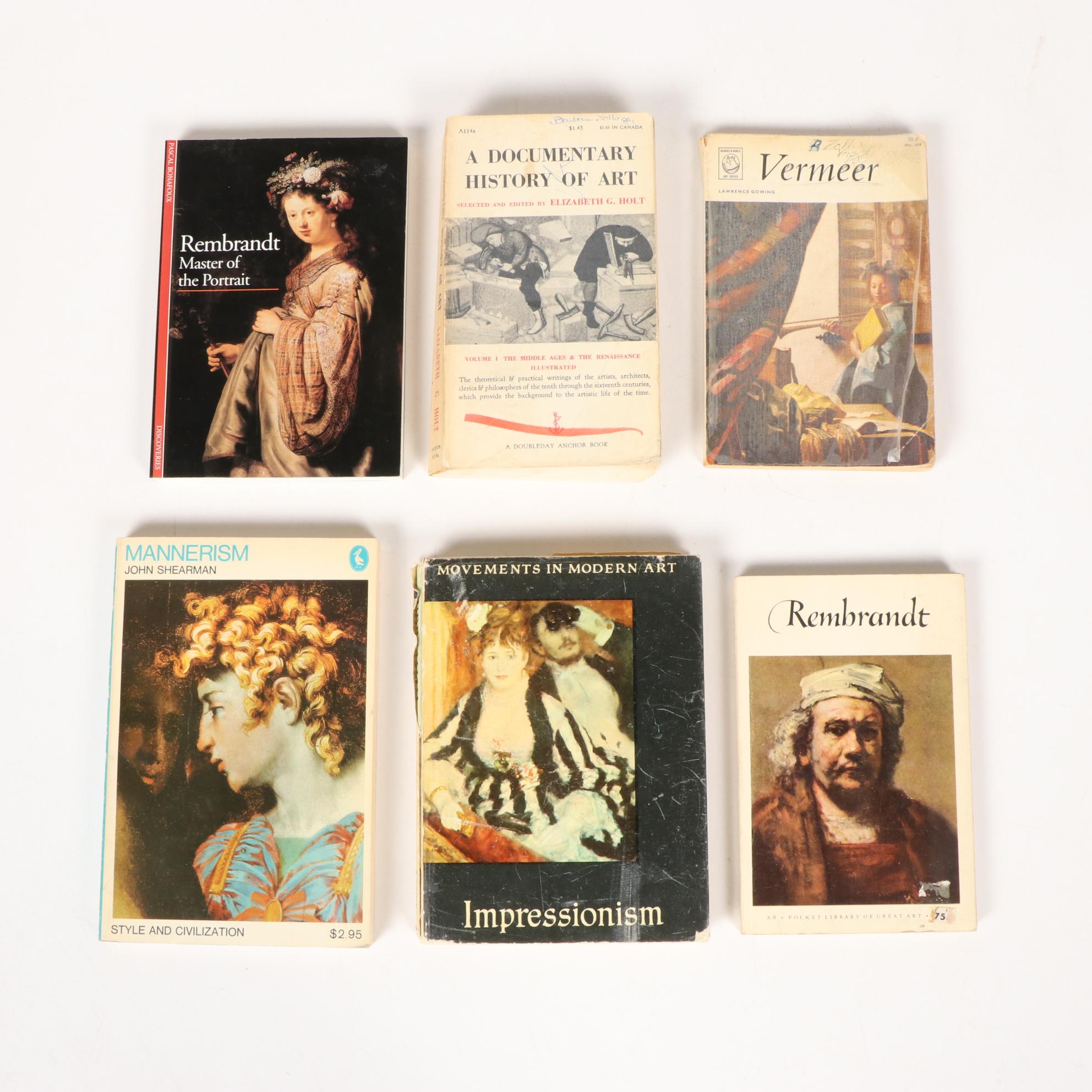 Art Museum and Exhibition Guides with Art and Art History Books