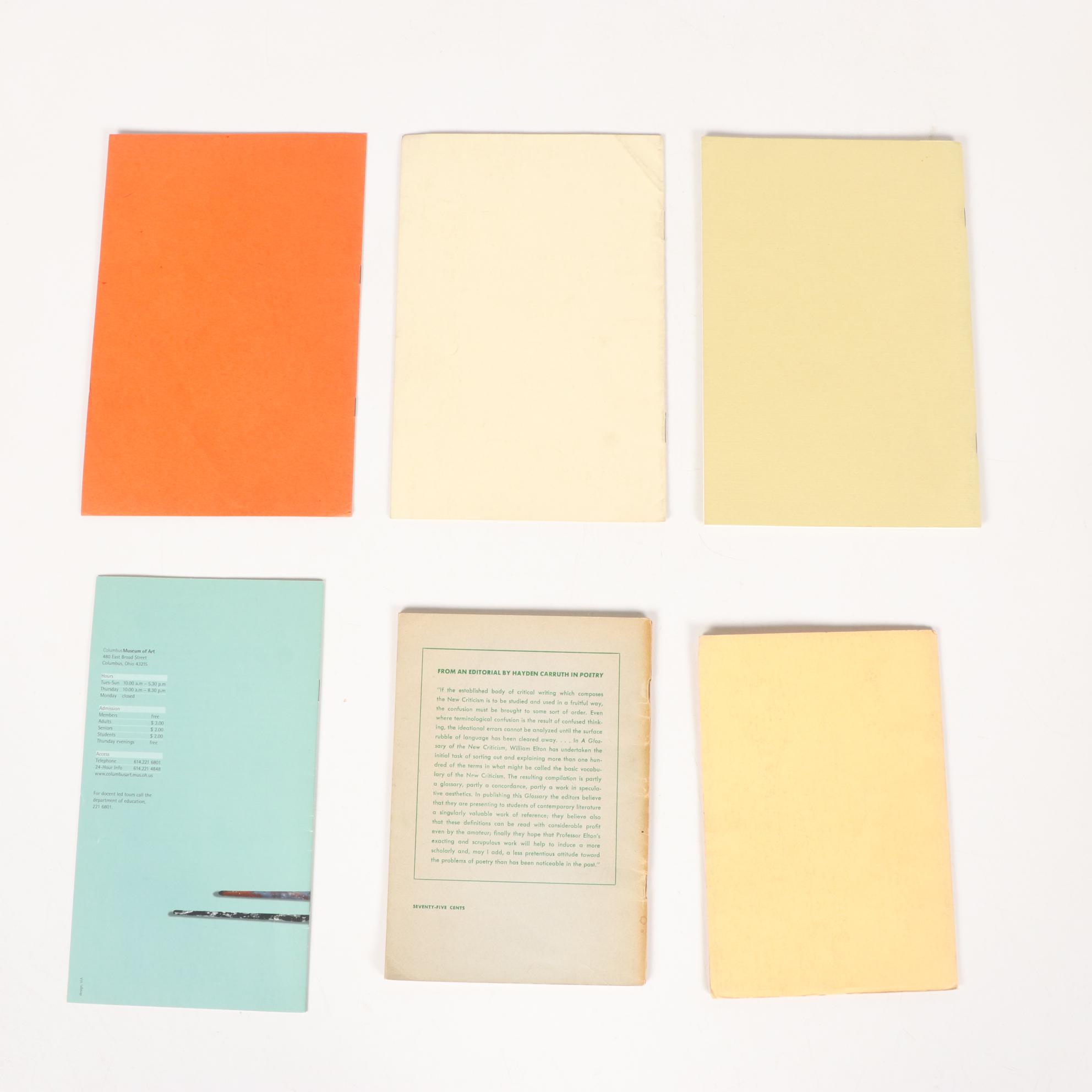 Art Museum and Exhibition Guides with Art and Art History Books