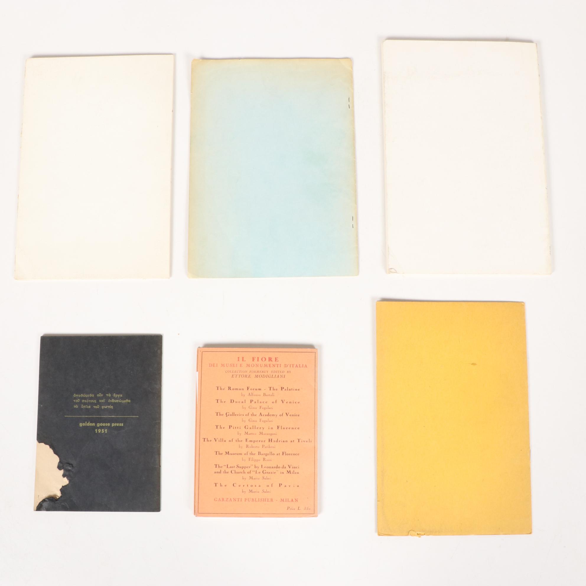 Art Museum and Exhibition Guides with Art and Art History Books