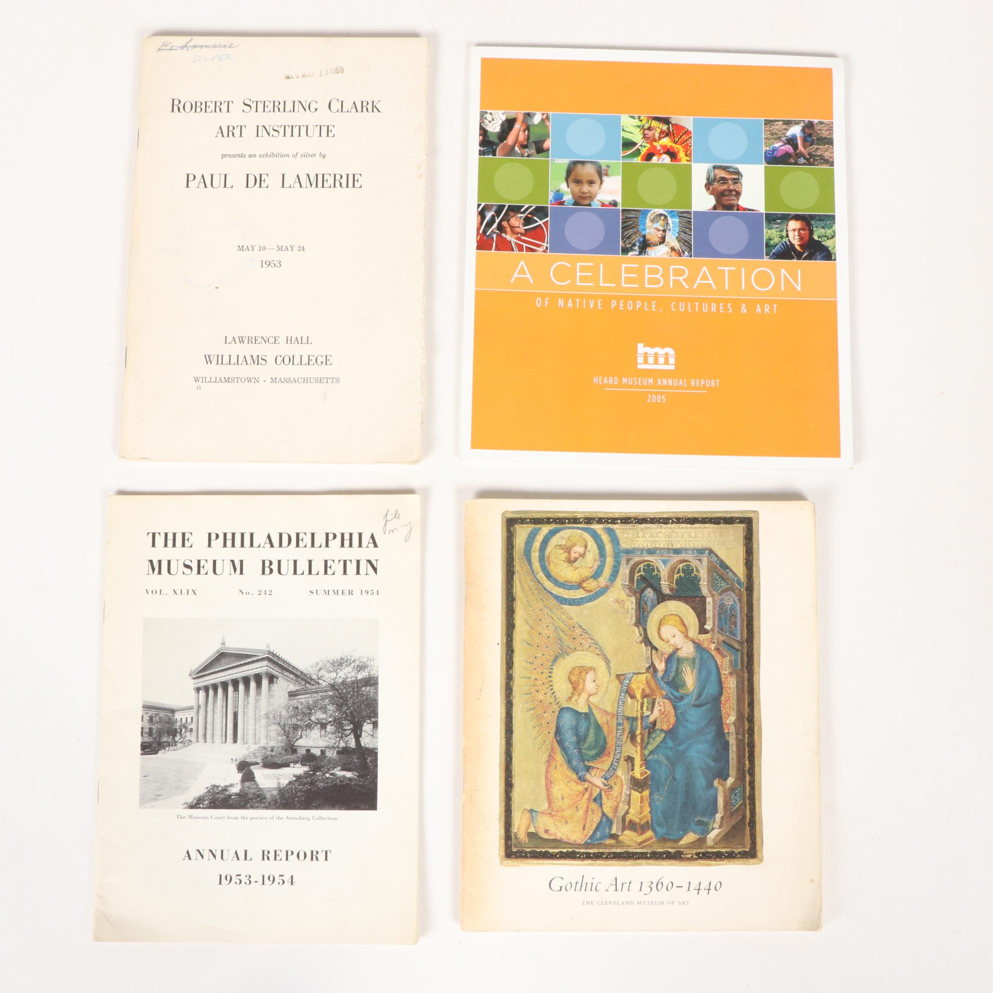 Art Museum and Exhibition Guides with Art and Art History Books