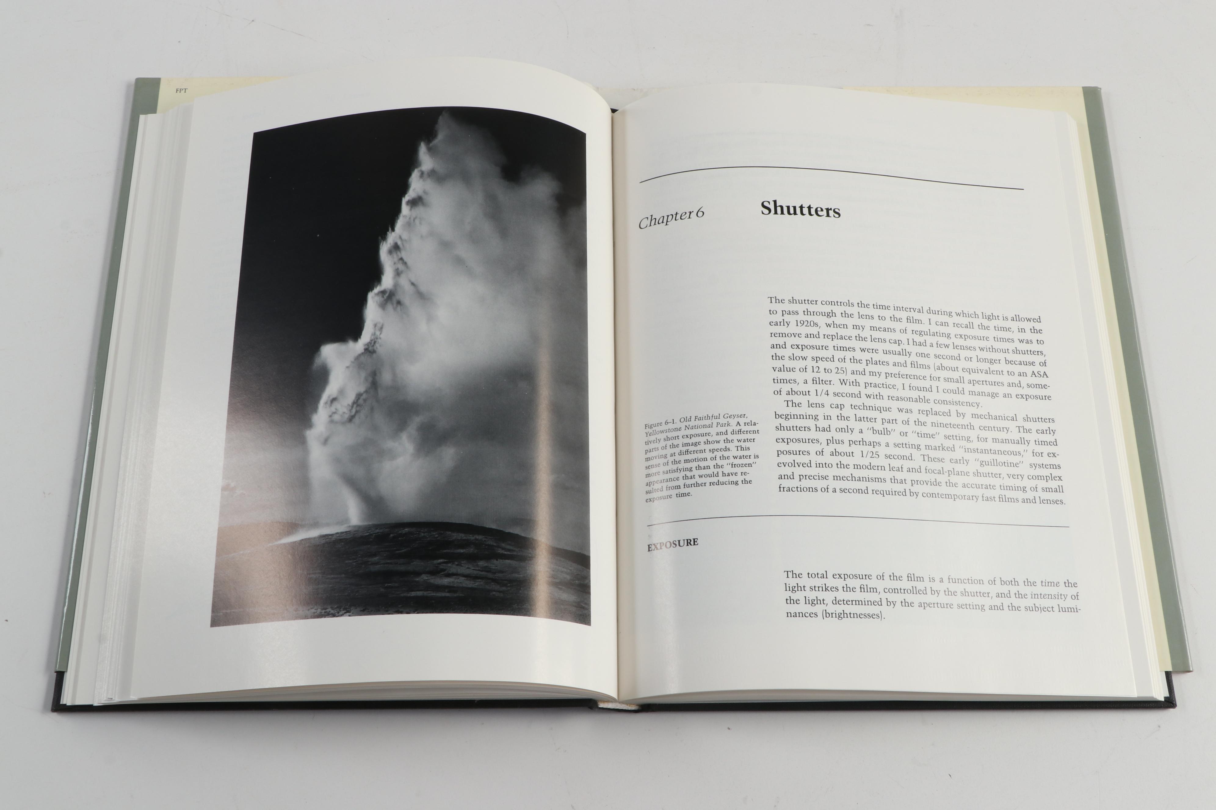 "The Negative," "The Camera," and "The Print" Ansel Adams Book Collection