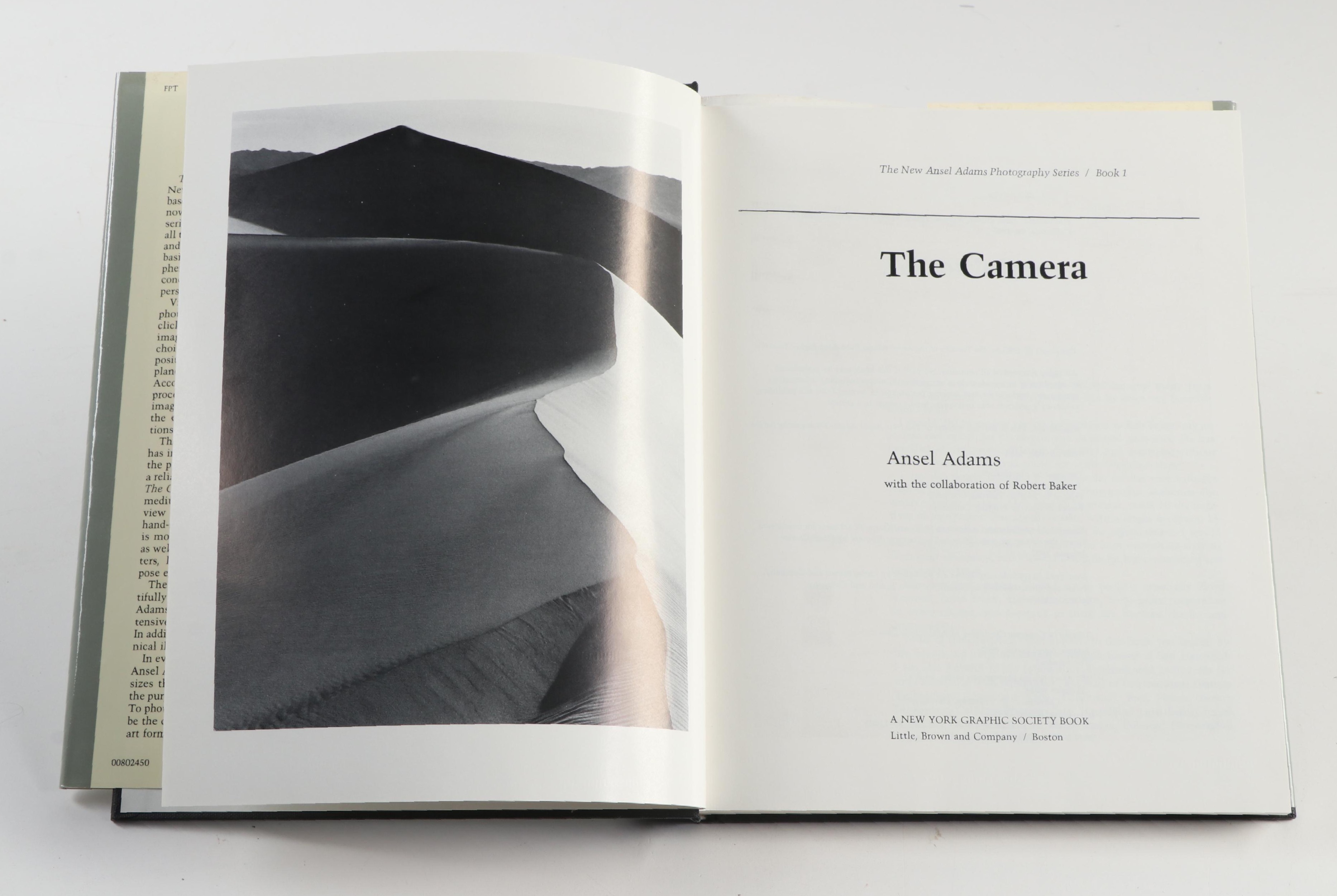"The Negative," "The Camera," and "The Print" Ansel Adams Book Collection