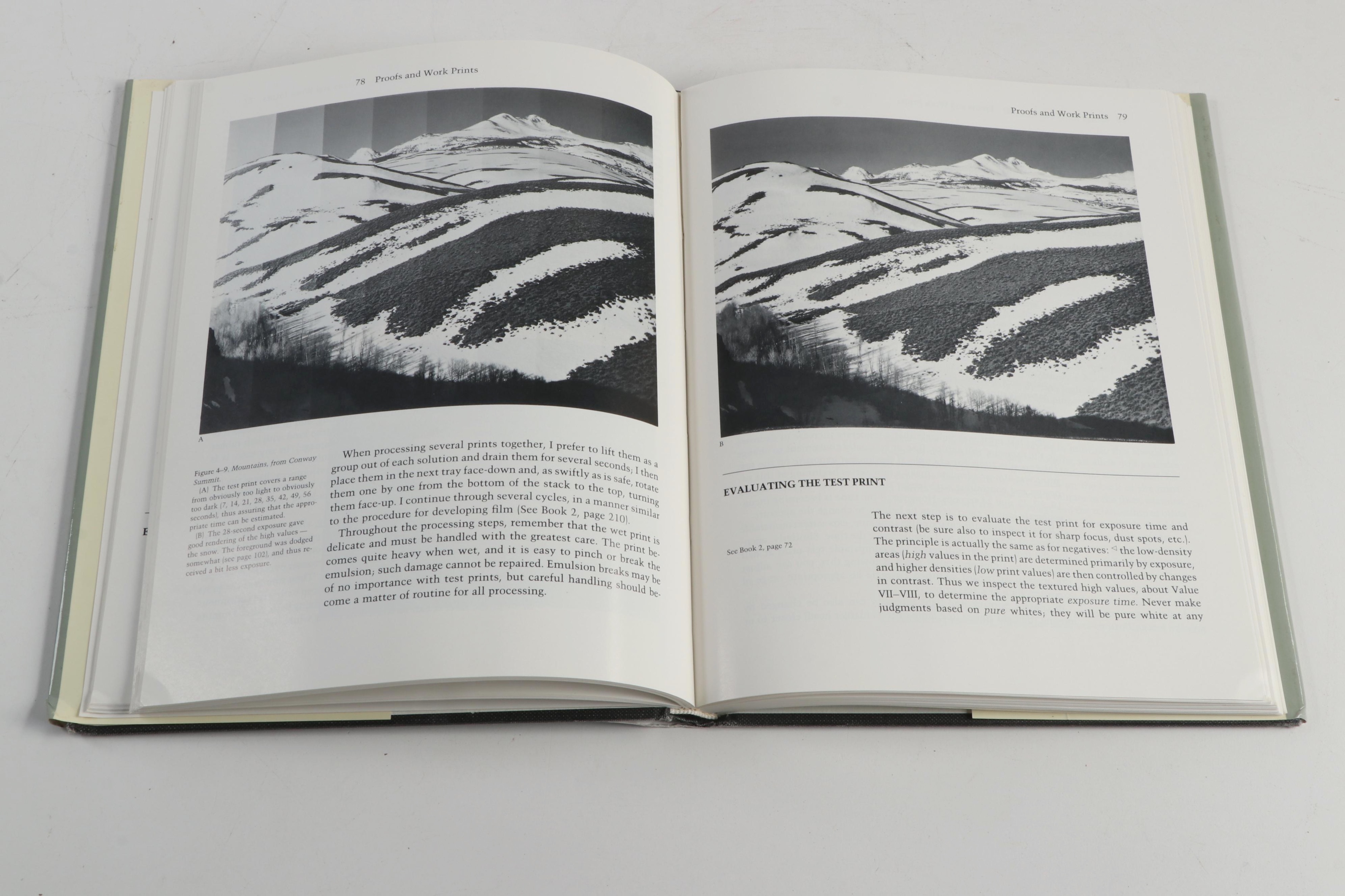 "The Negative," "The Camera," and "The Print" Ansel Adams Book Collection