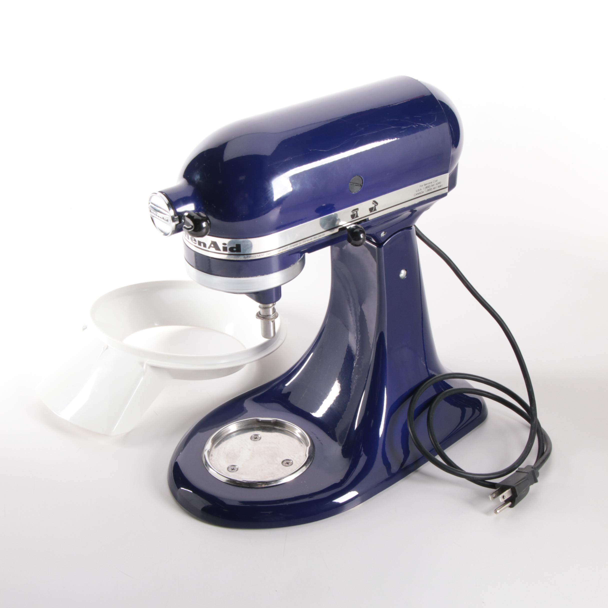 KitchenAid Stand Mixer in Cobalt Blue with Accessories