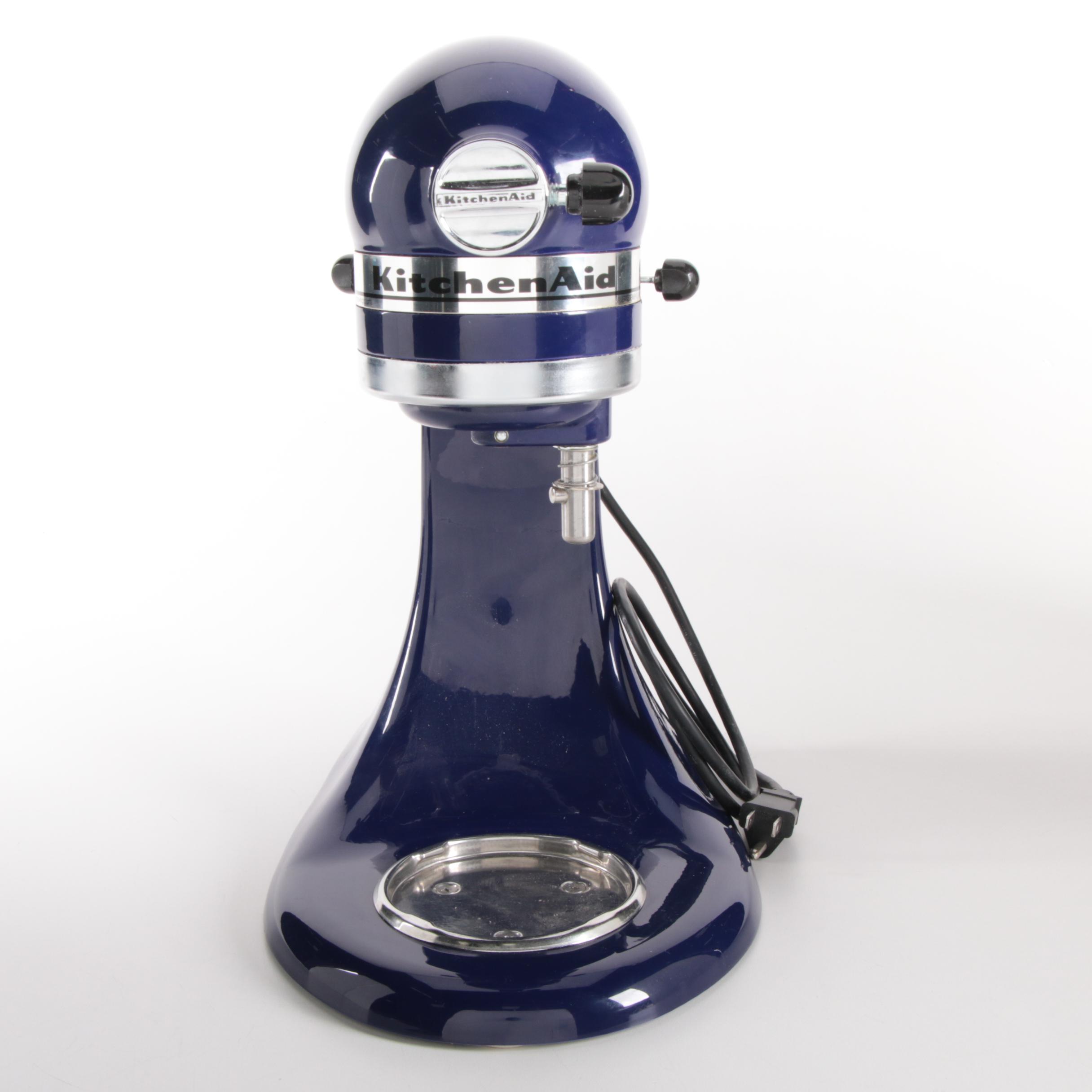 KitchenAid Stand Mixer in Cobalt Blue with Accessories