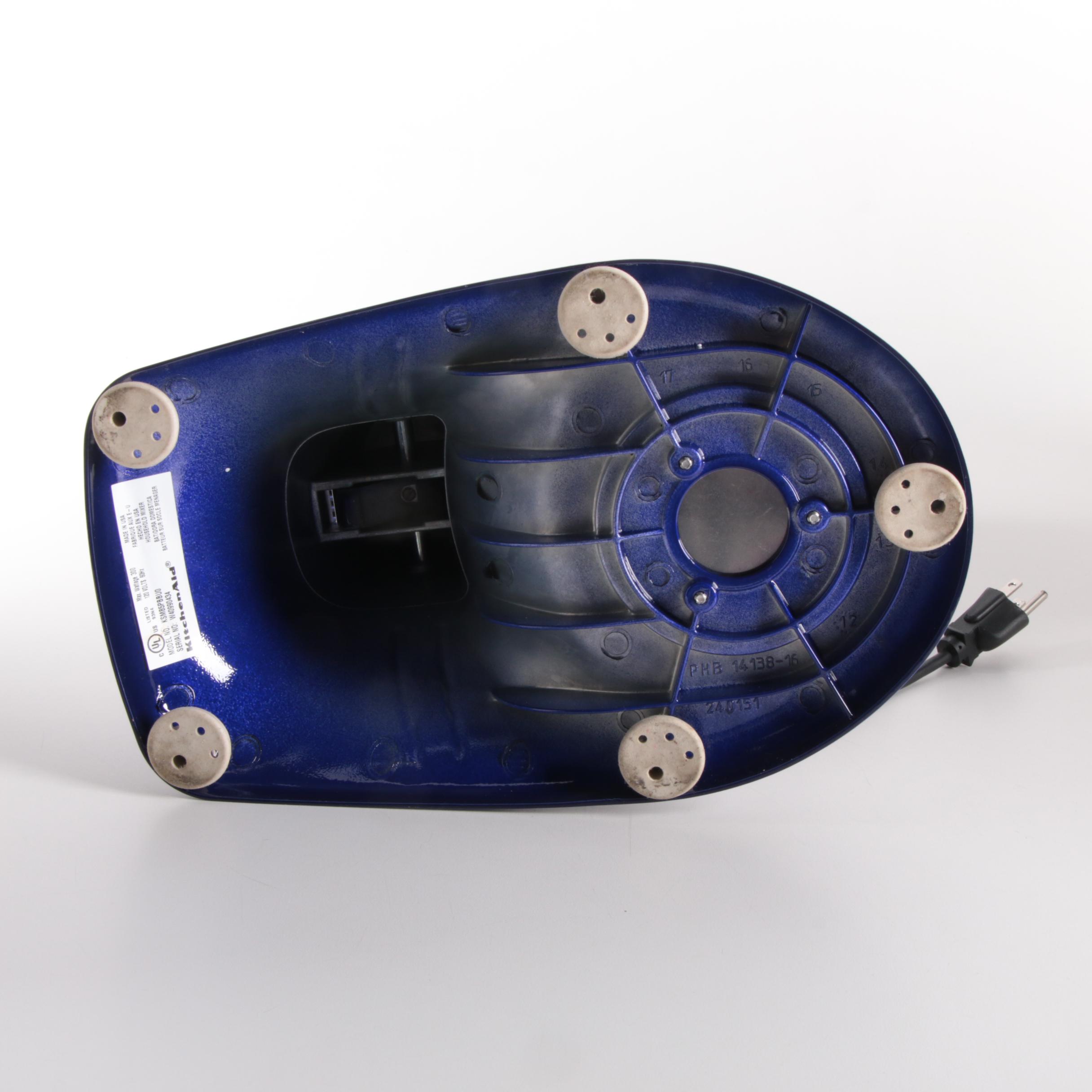 KitchenAid Stand Mixer in Cobalt Blue with Accessories