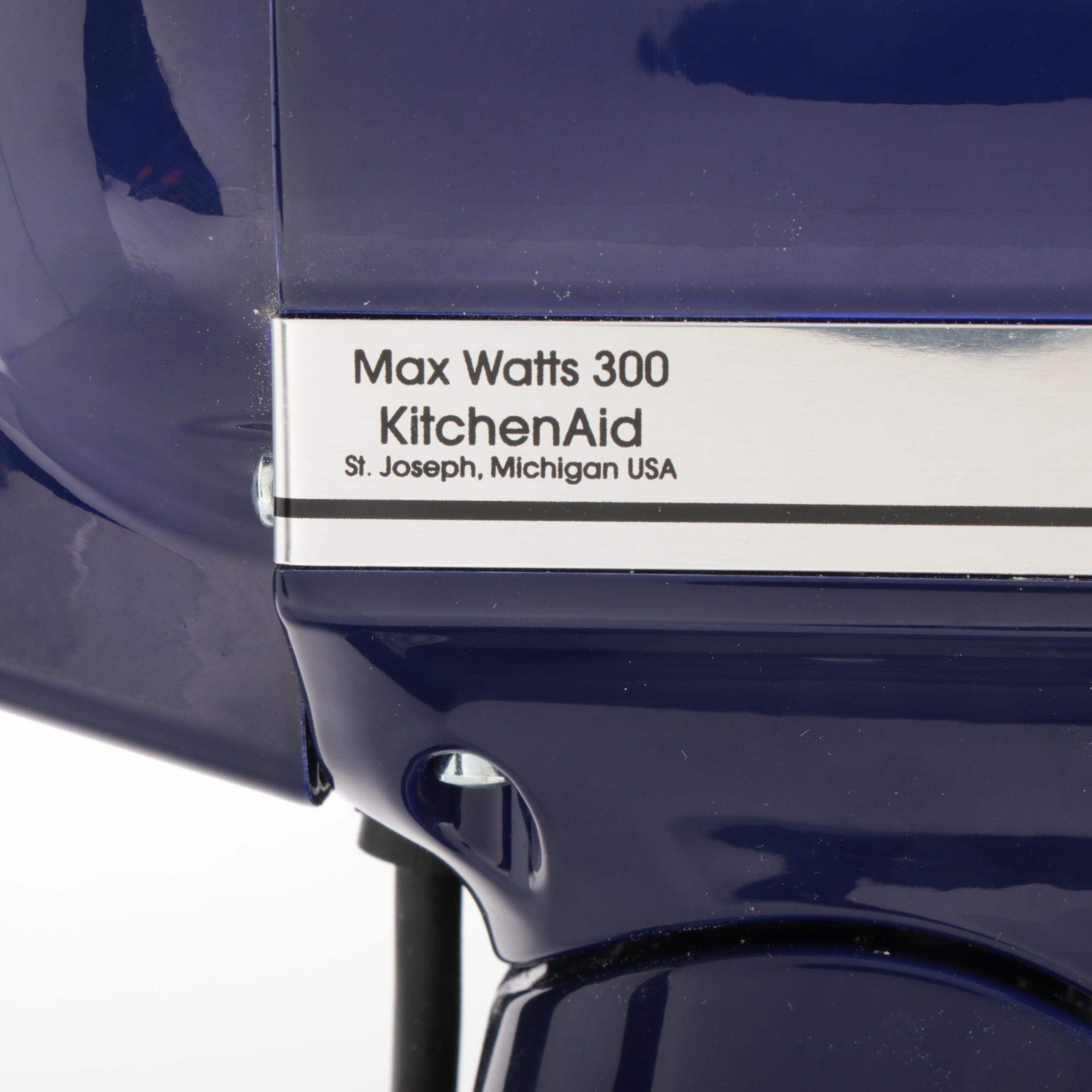 KitchenAid Stand Mixer in Cobalt Blue with Accessories