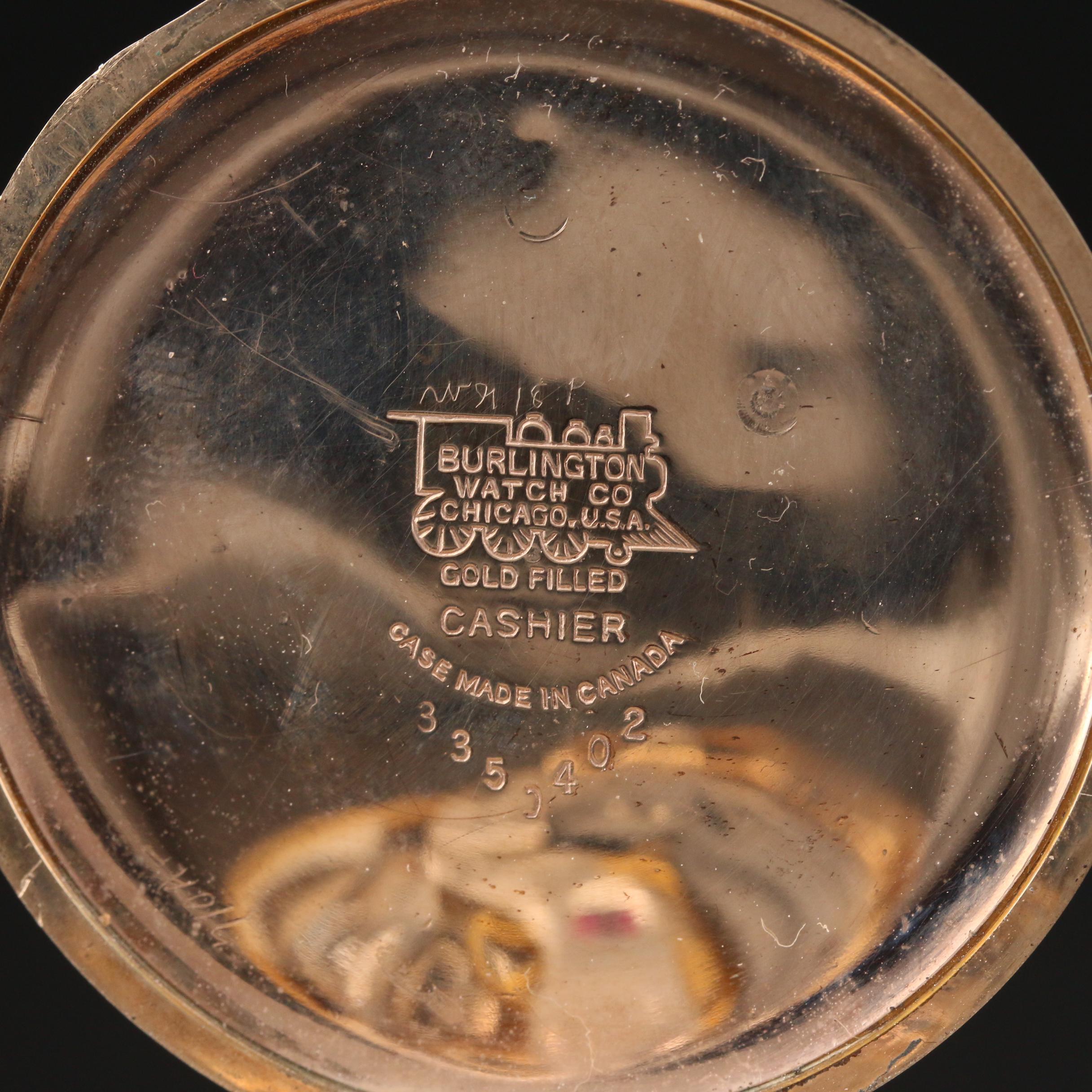 Antique Waltham and Burlington Pocket Watches