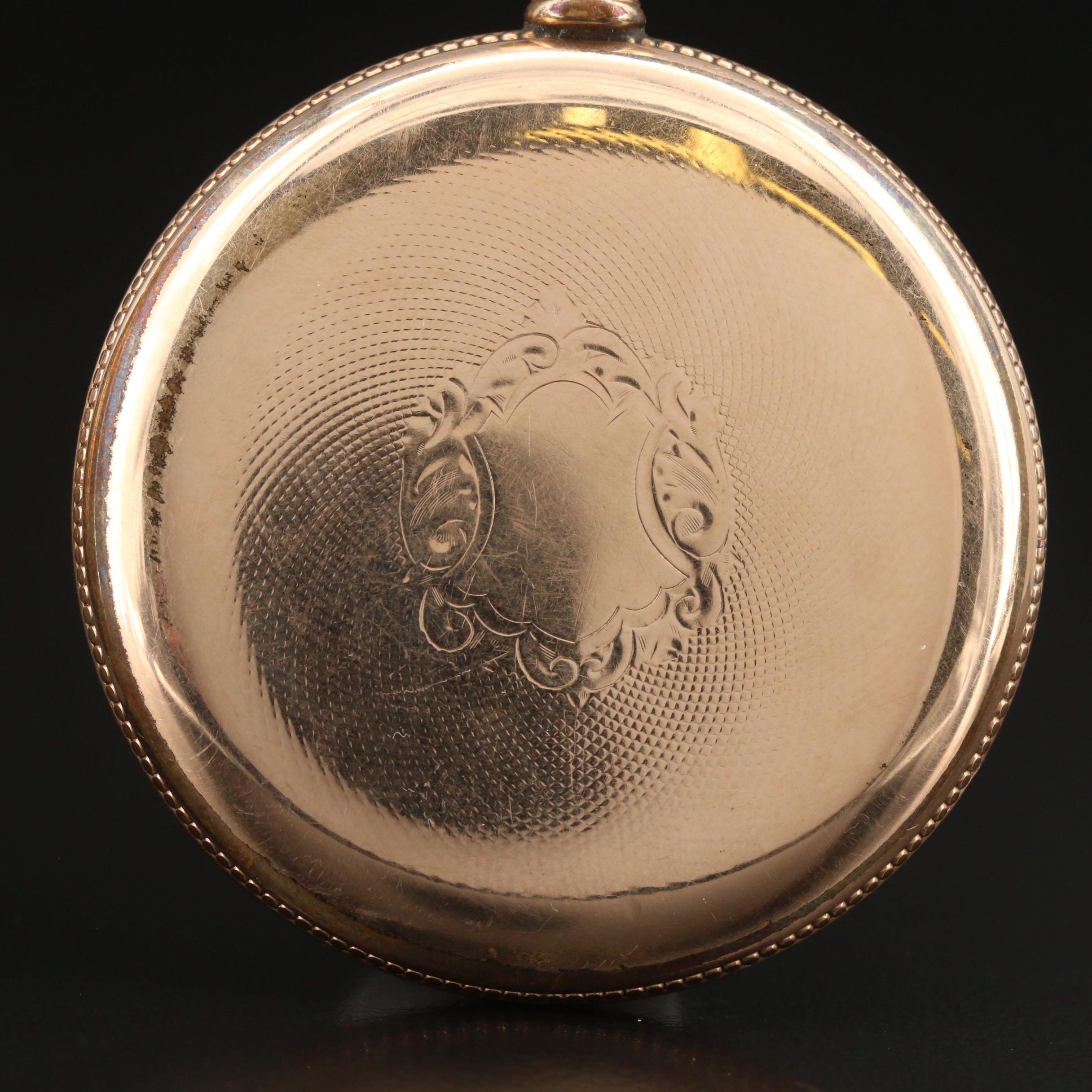 Antique Waltham and Burlington Pocket Watches