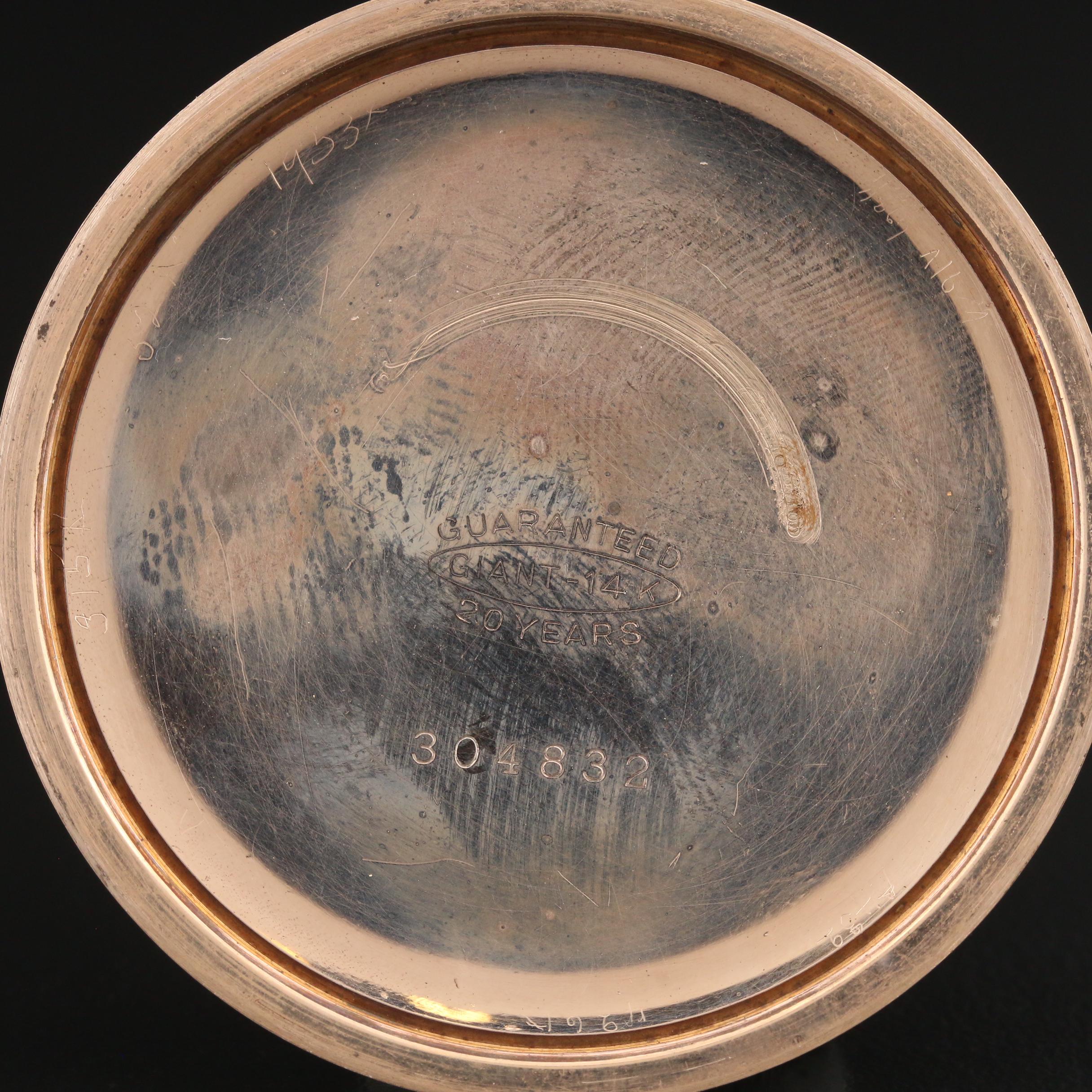 Antique Waltham and Burlington Pocket Watches