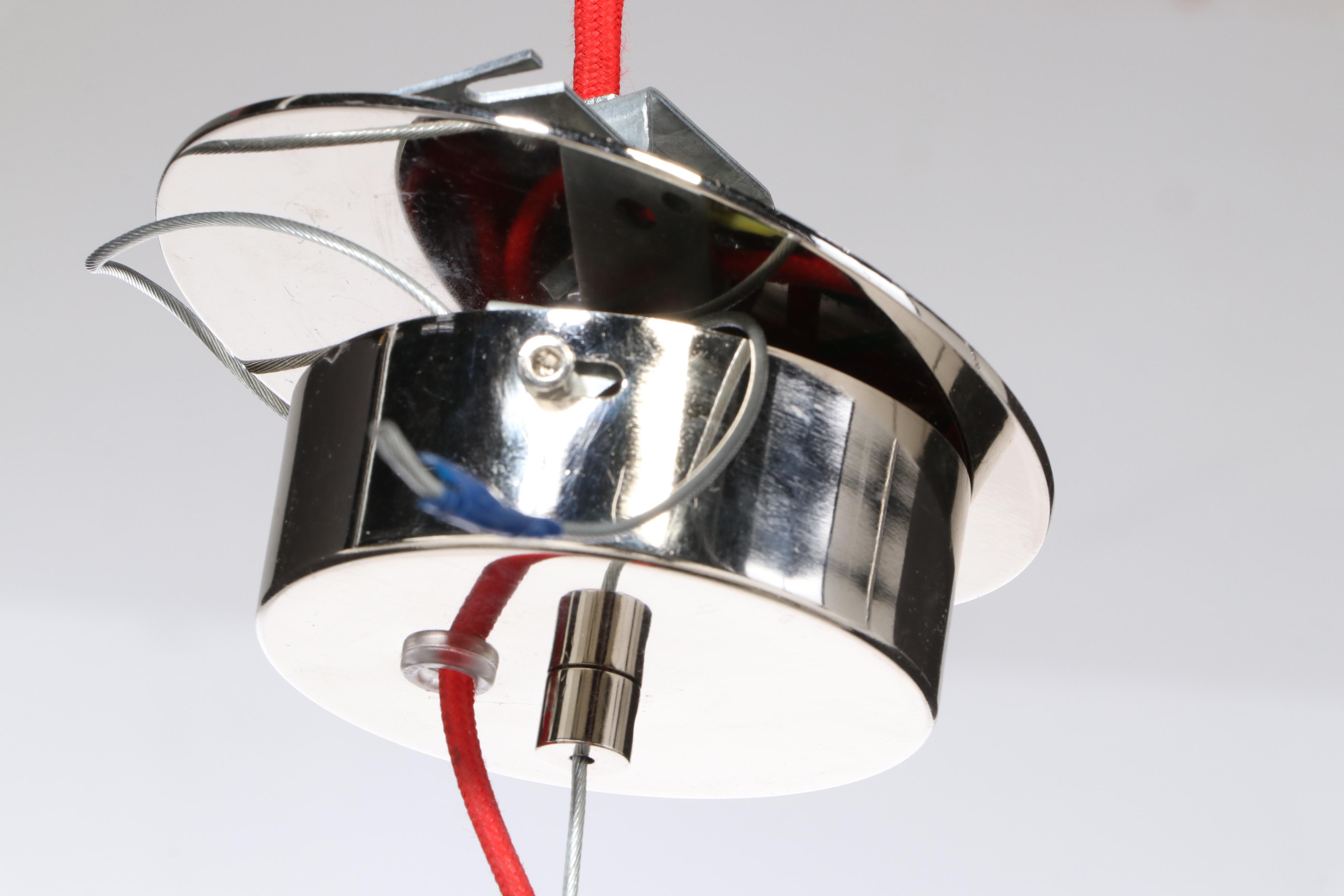 Bruno Rainaldi for Terzani "G.r.a." Metal Sphere Pendant