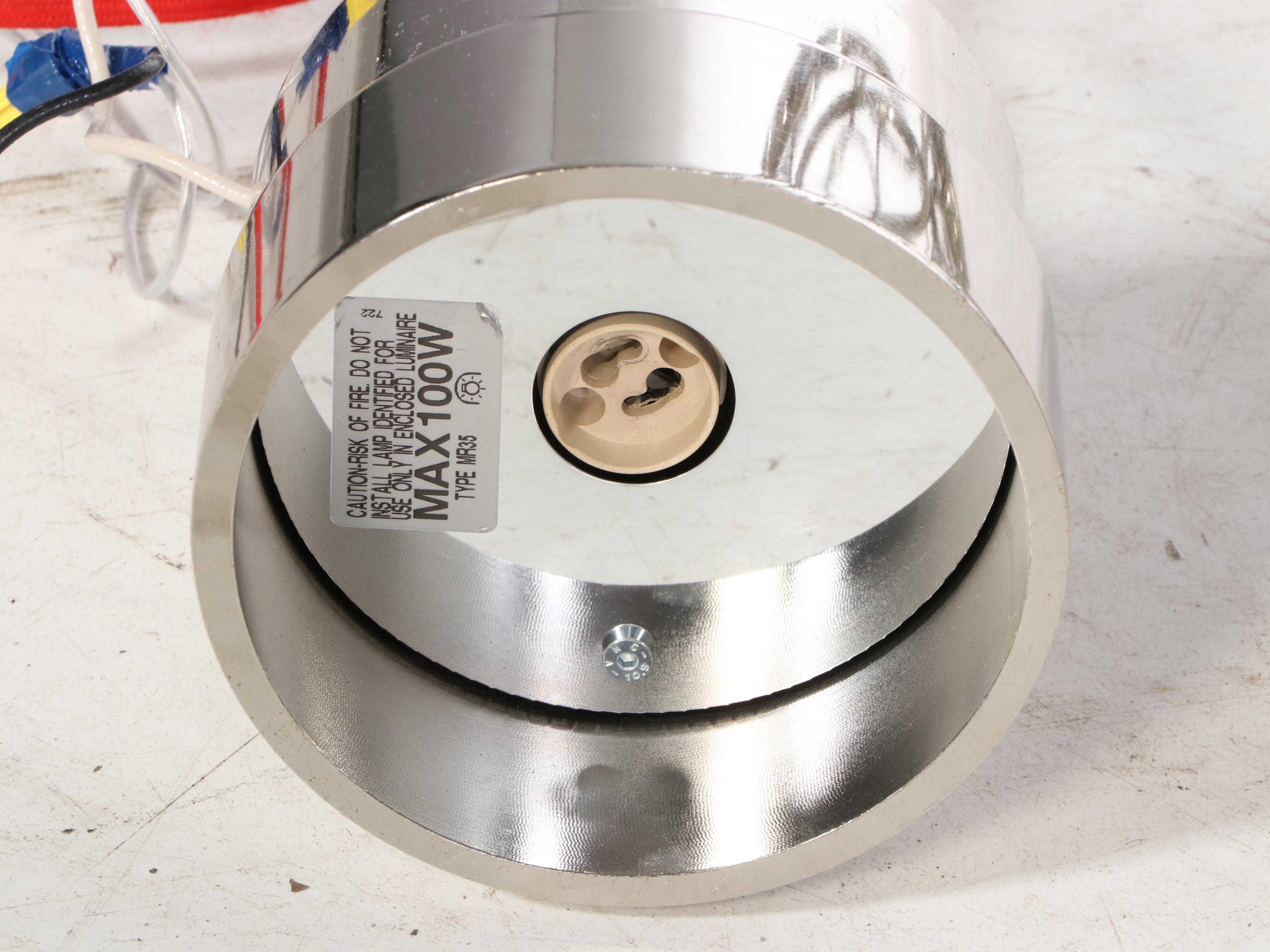 Bruno Rainaldi for Terzani "G.r.a." Metal Sphere Pendant