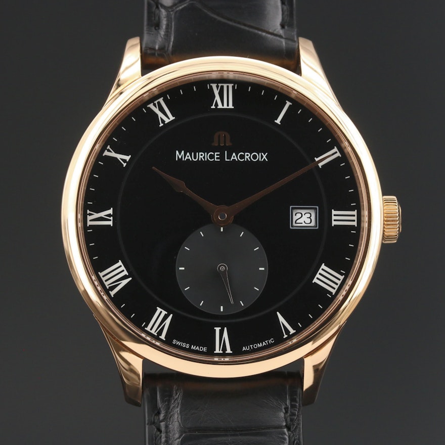 Maurice Lacroix Masterpiece Limited Edition 18K Rose Gold Wristwatch