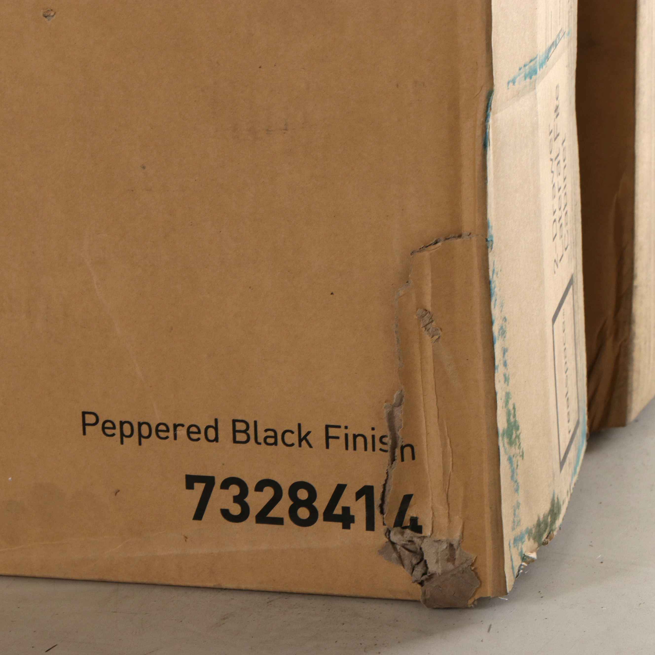 Realspace Peppered Black Finished Laminate Two-Drawer Lateral File Cabinet