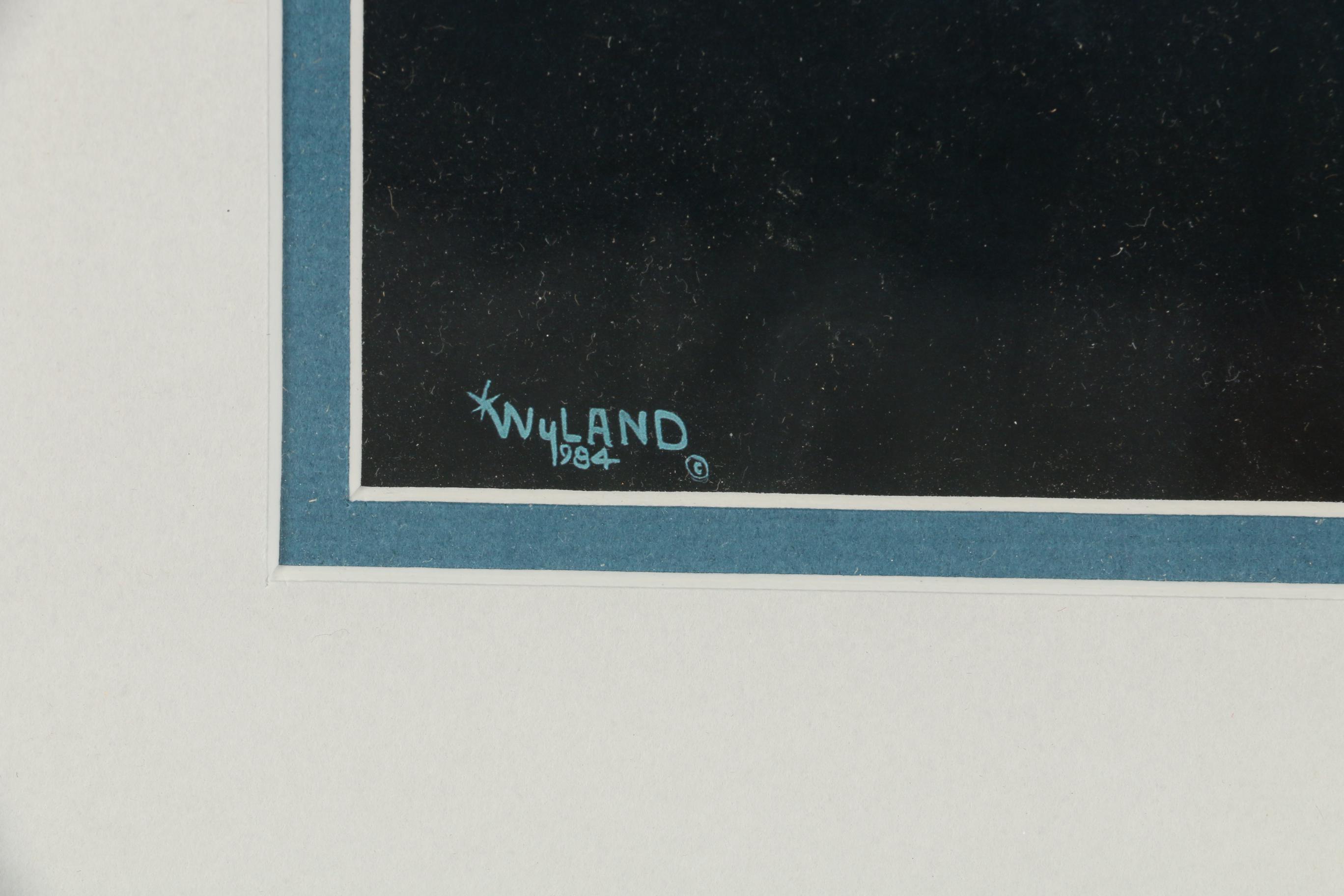 Giclée after Robert Wyland "Orca Trio," circa 2000