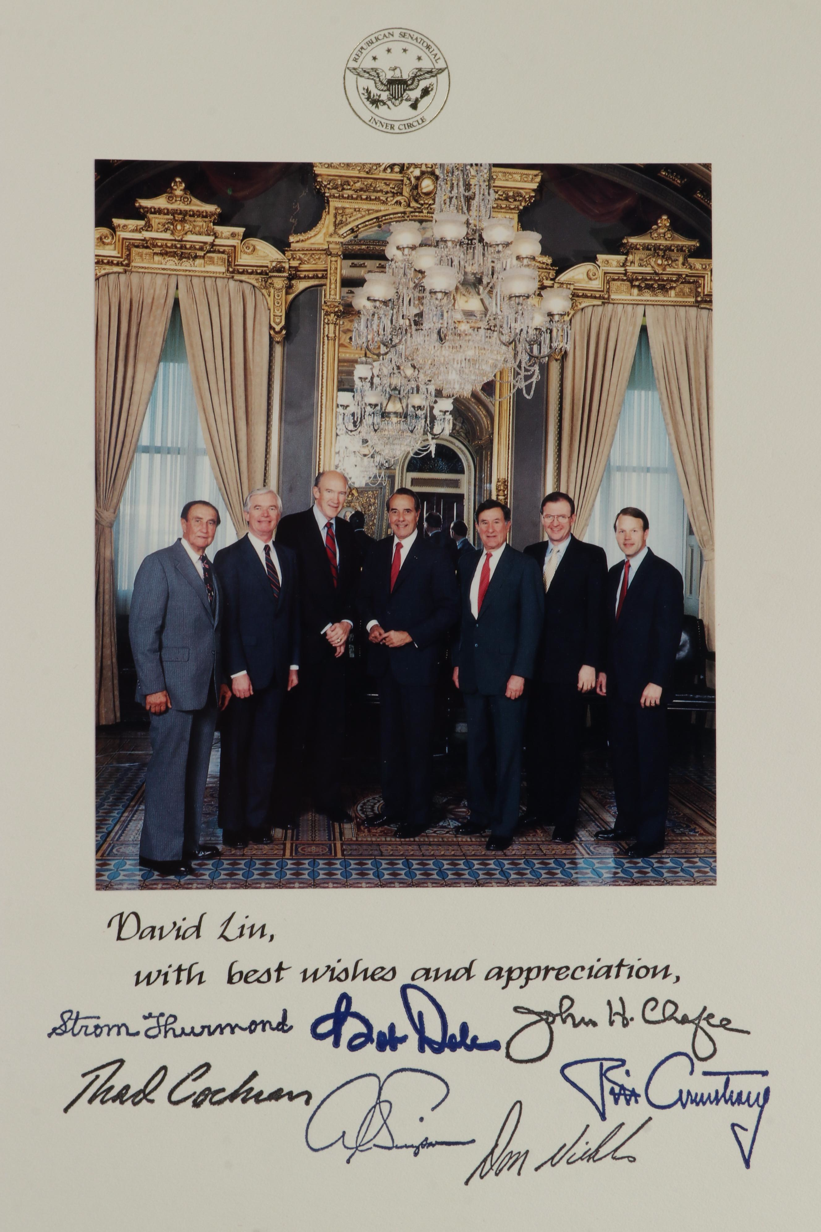 President Ronald Reagan Photo Prints Including Group Presidential Photo
