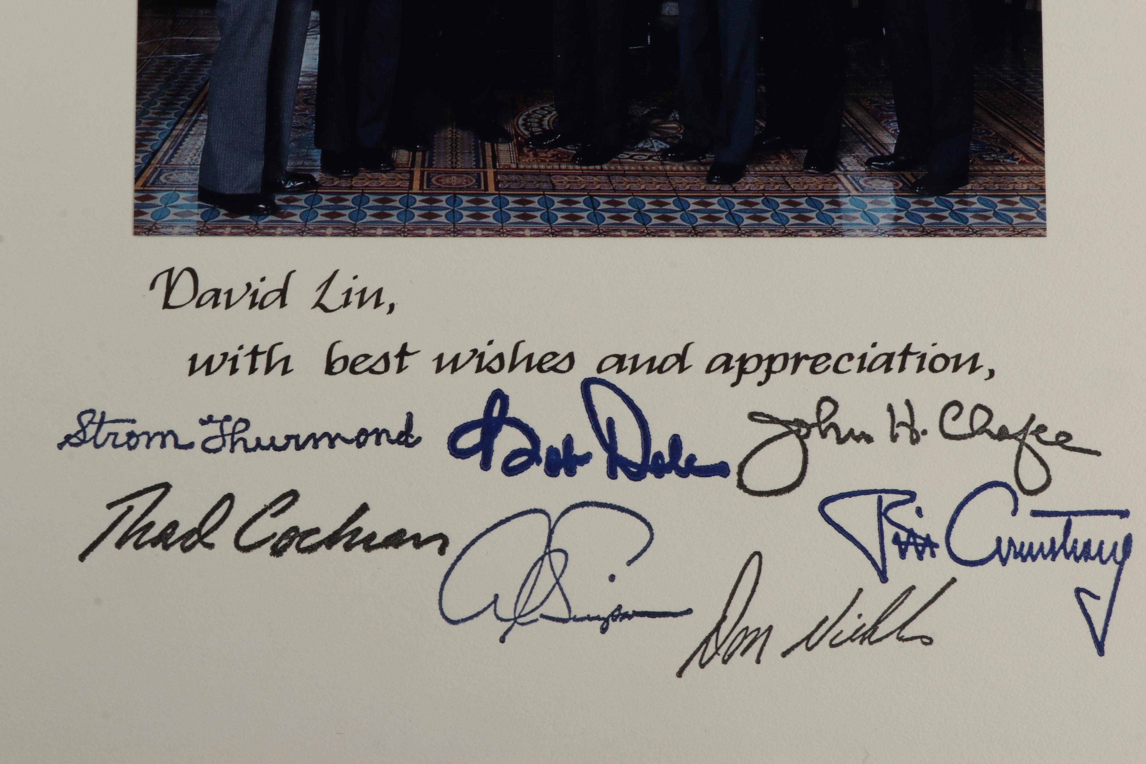 President Ronald Reagan Photo Prints Including Group Presidential Photo