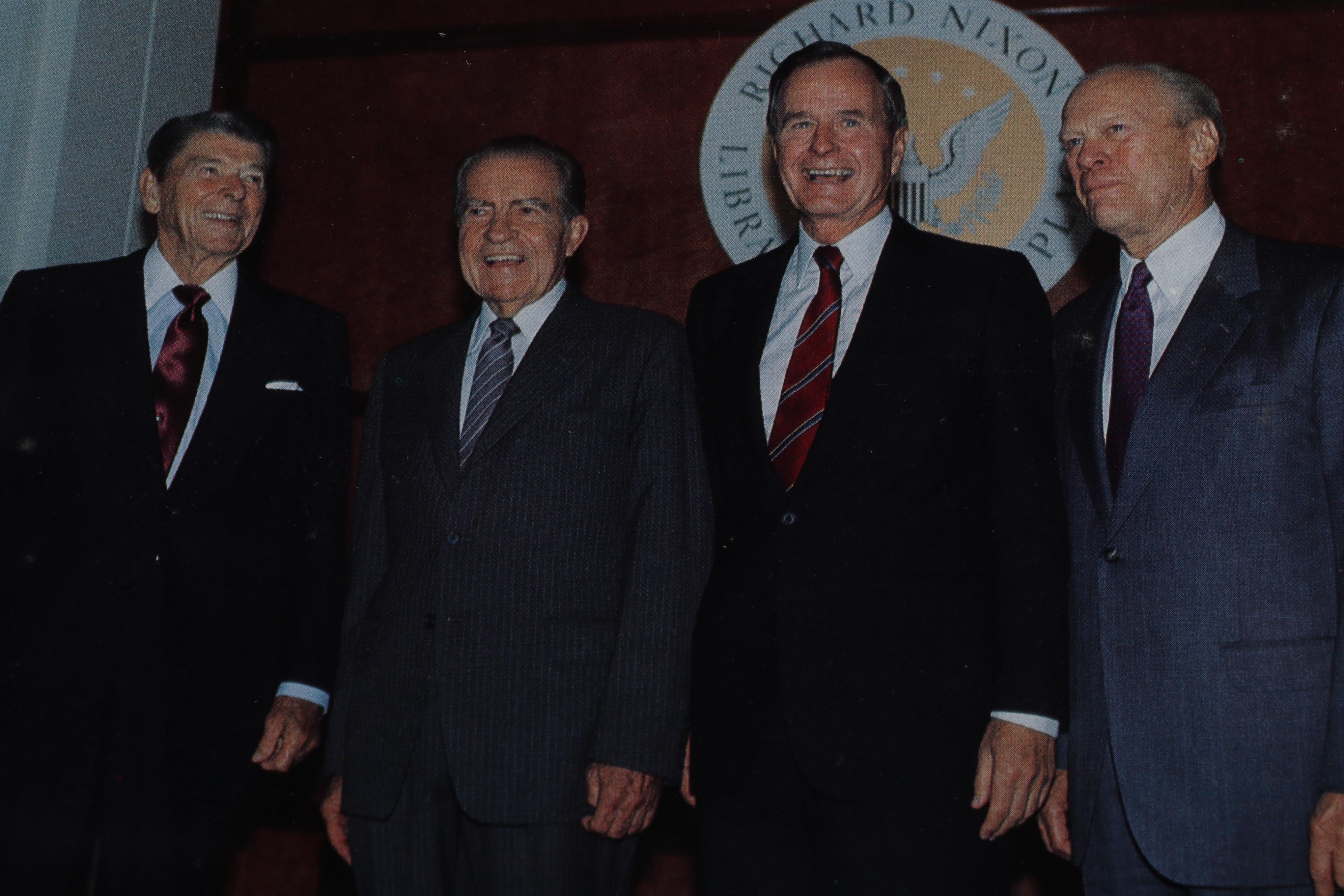 President Ronald Reagan Photo Prints Including Group Presidential Photo