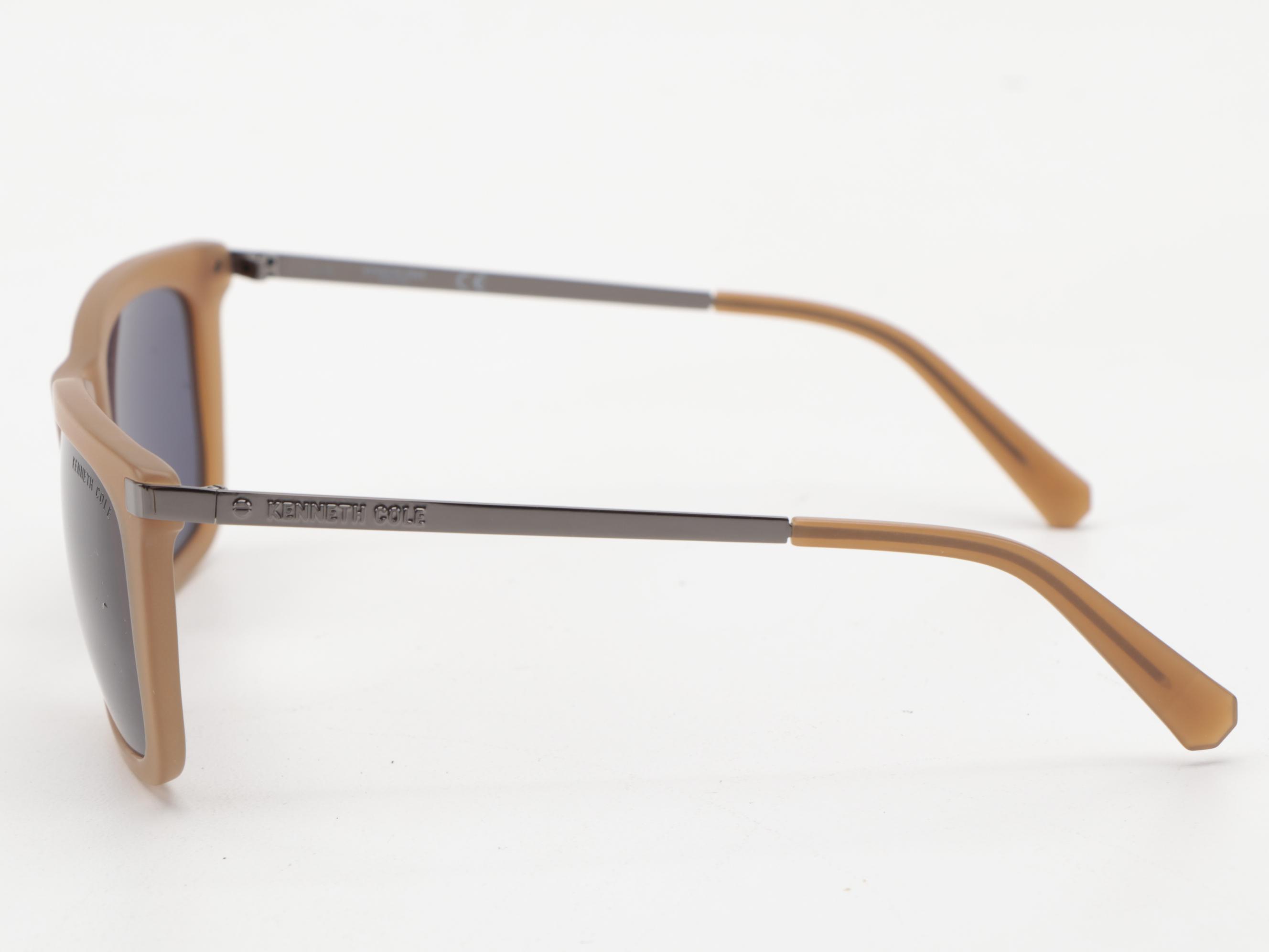 Kenneth Cole KC7203 Square Sunglasses with KC1267 Horn-Rimmed Sunglasses