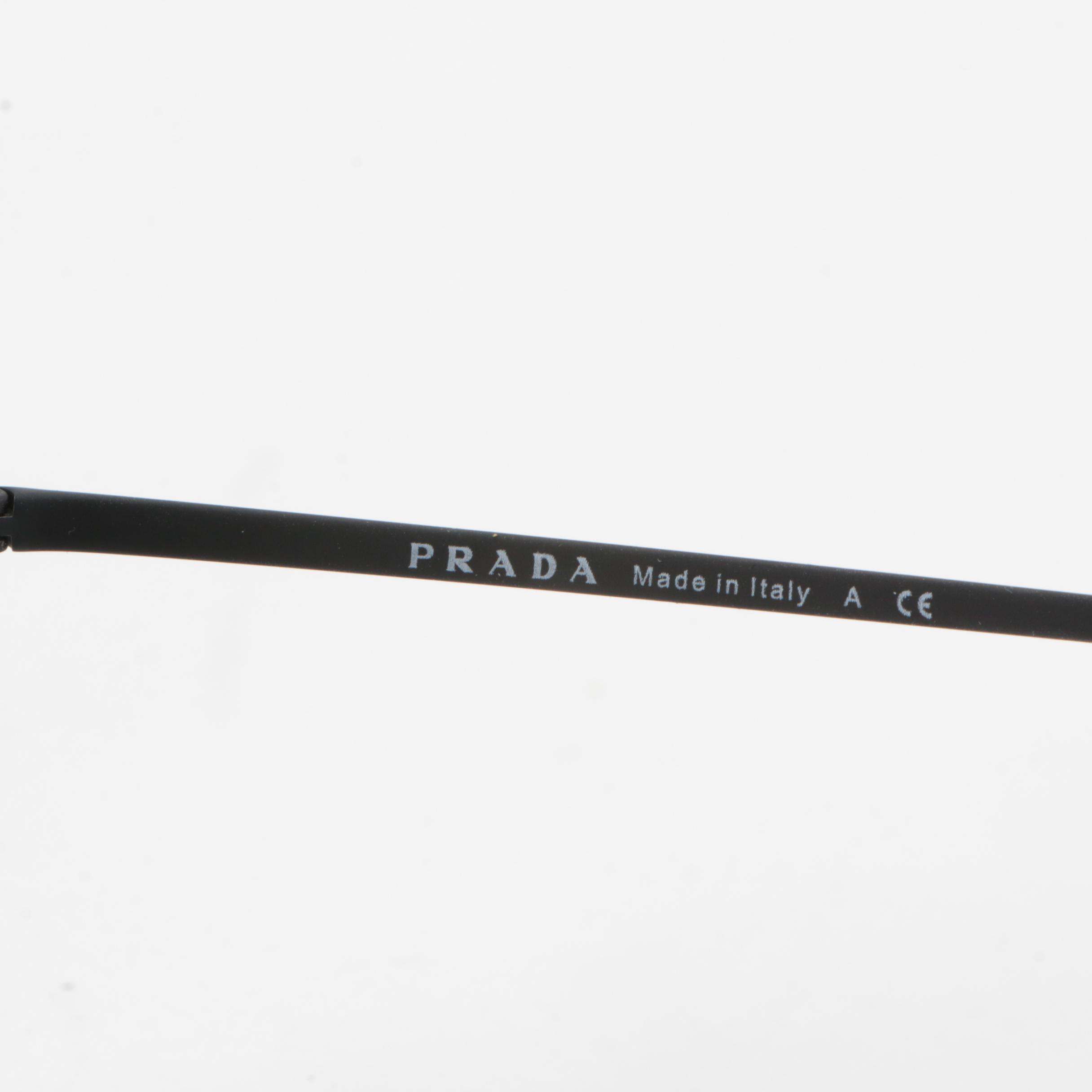 Prada SPS 55U Linea Rossa Aviators