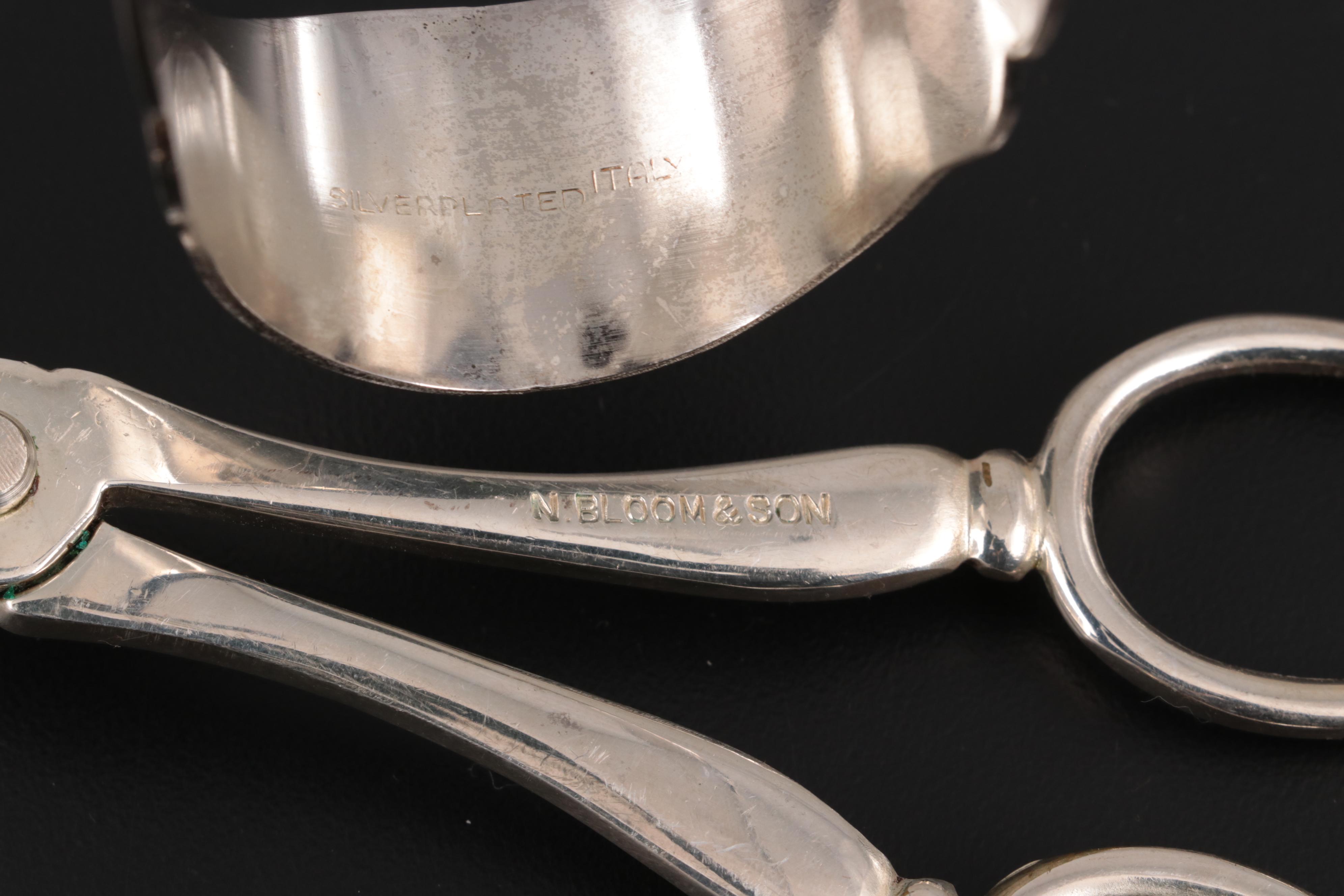 Rogers Bros, International Silver and Other Silver Plate Serving Utensils