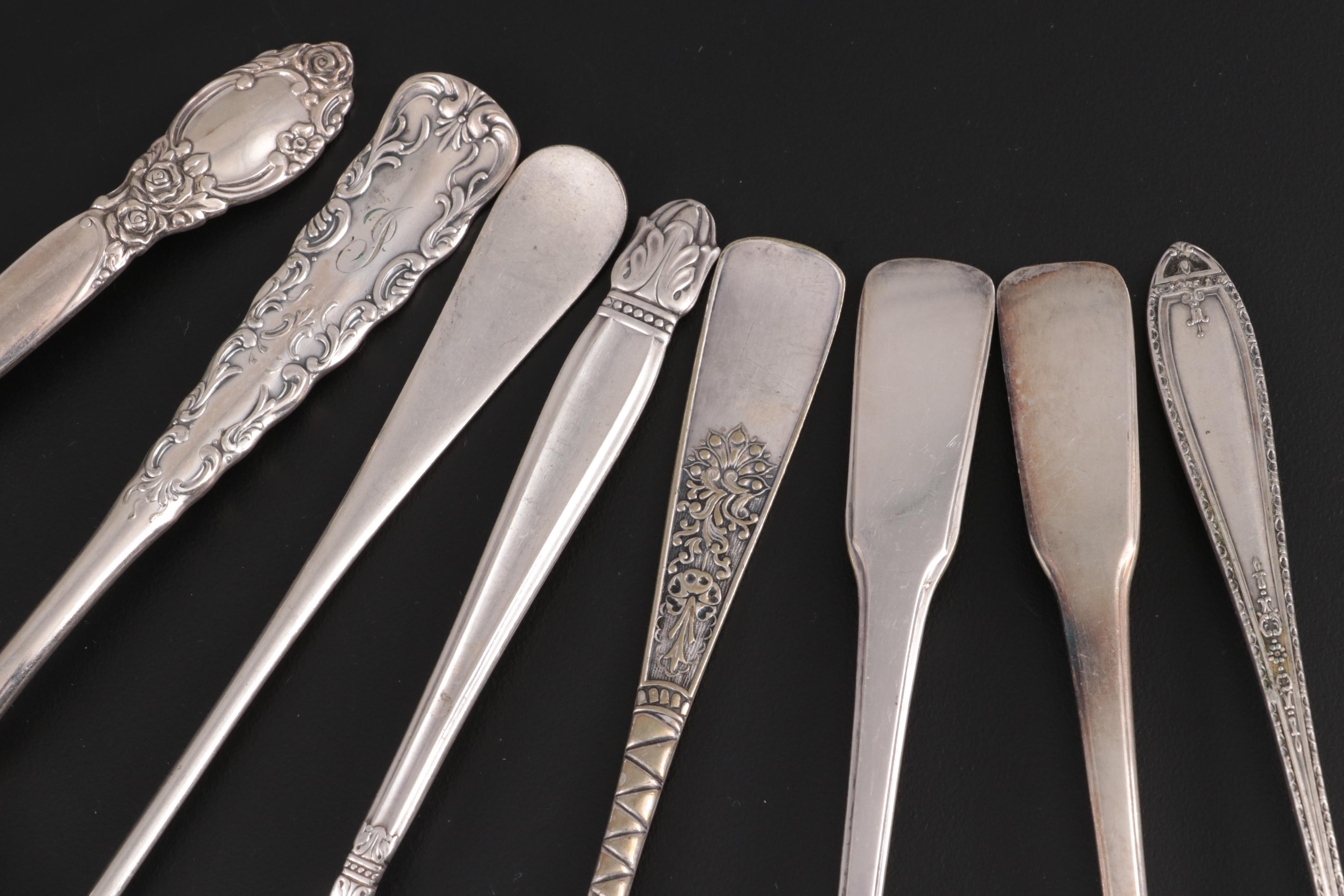 Rogers Bros, International Silver and Other Silver Plate Serving Utensils