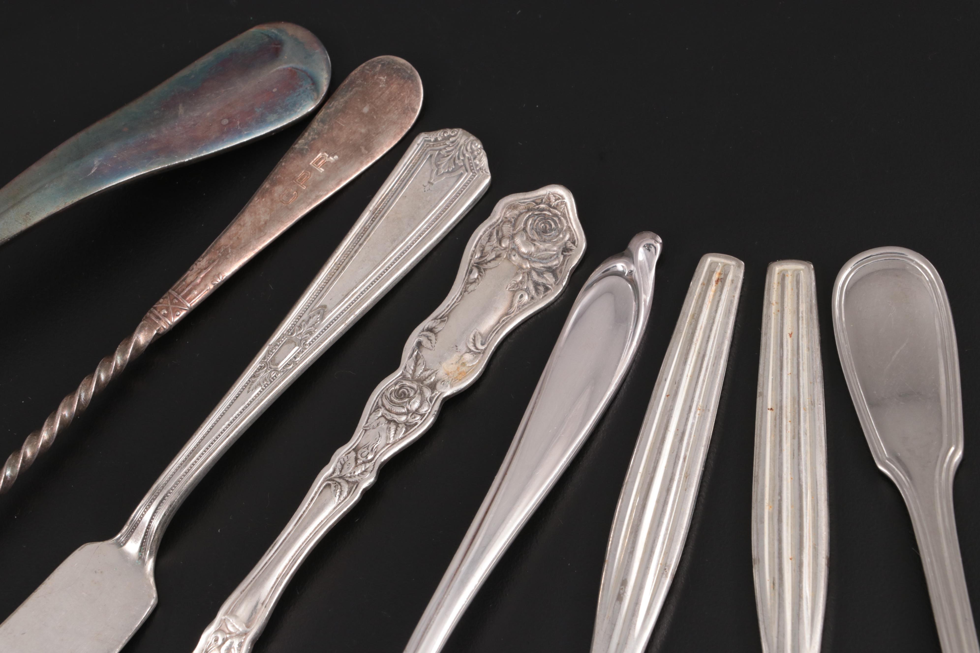 Rogers Bros, International Silver and Other Silver Plate Serving Utensils