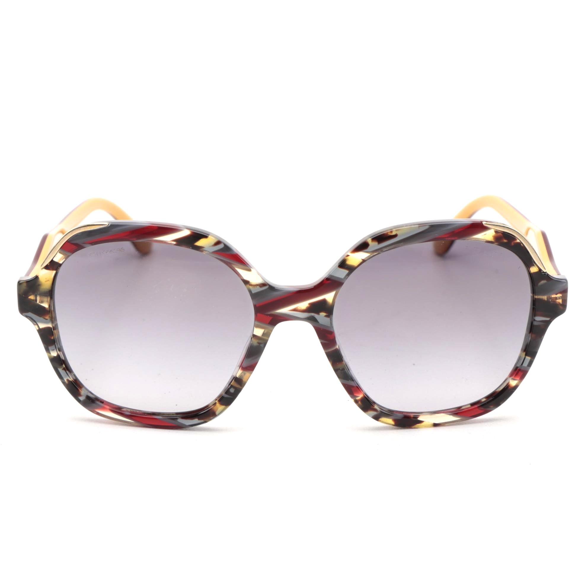 Prada SPR 07G Bordeaux Havana Sunglasses