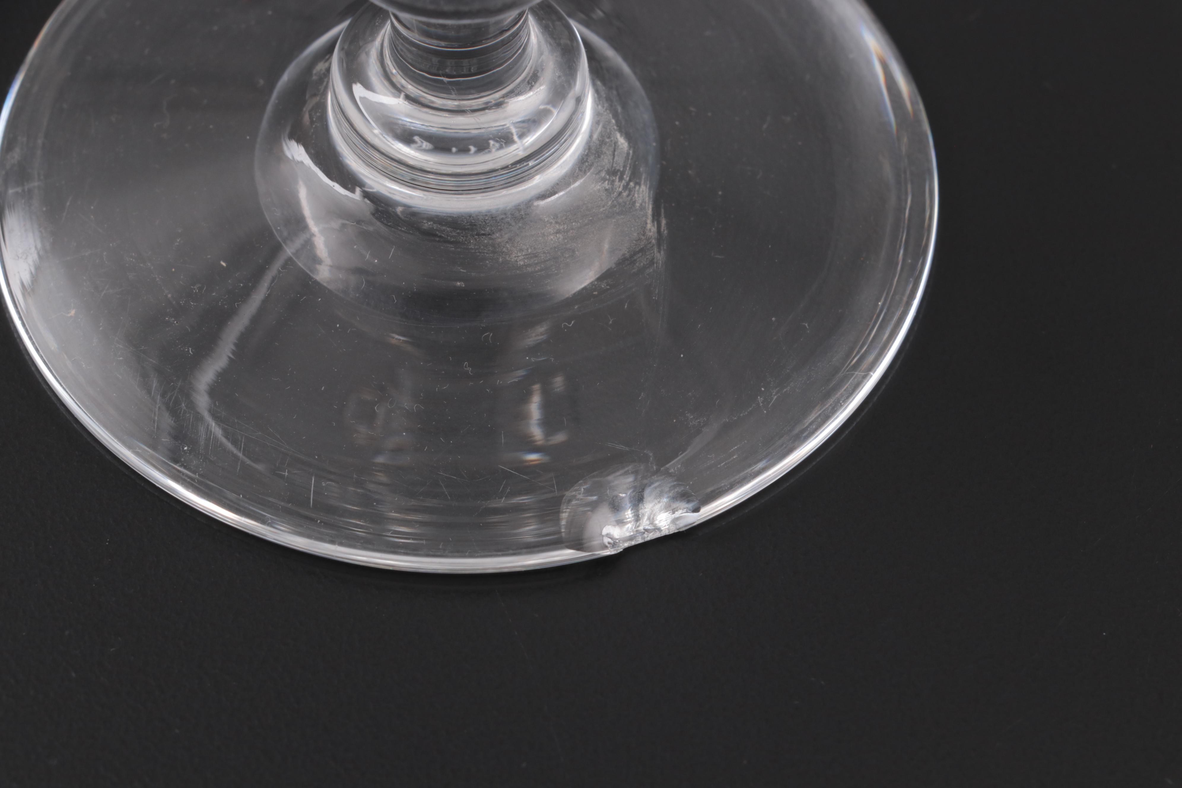 Steuben Etched Glassware for "USS Williamsburg" Presidential Yacht, Mid-20th C.