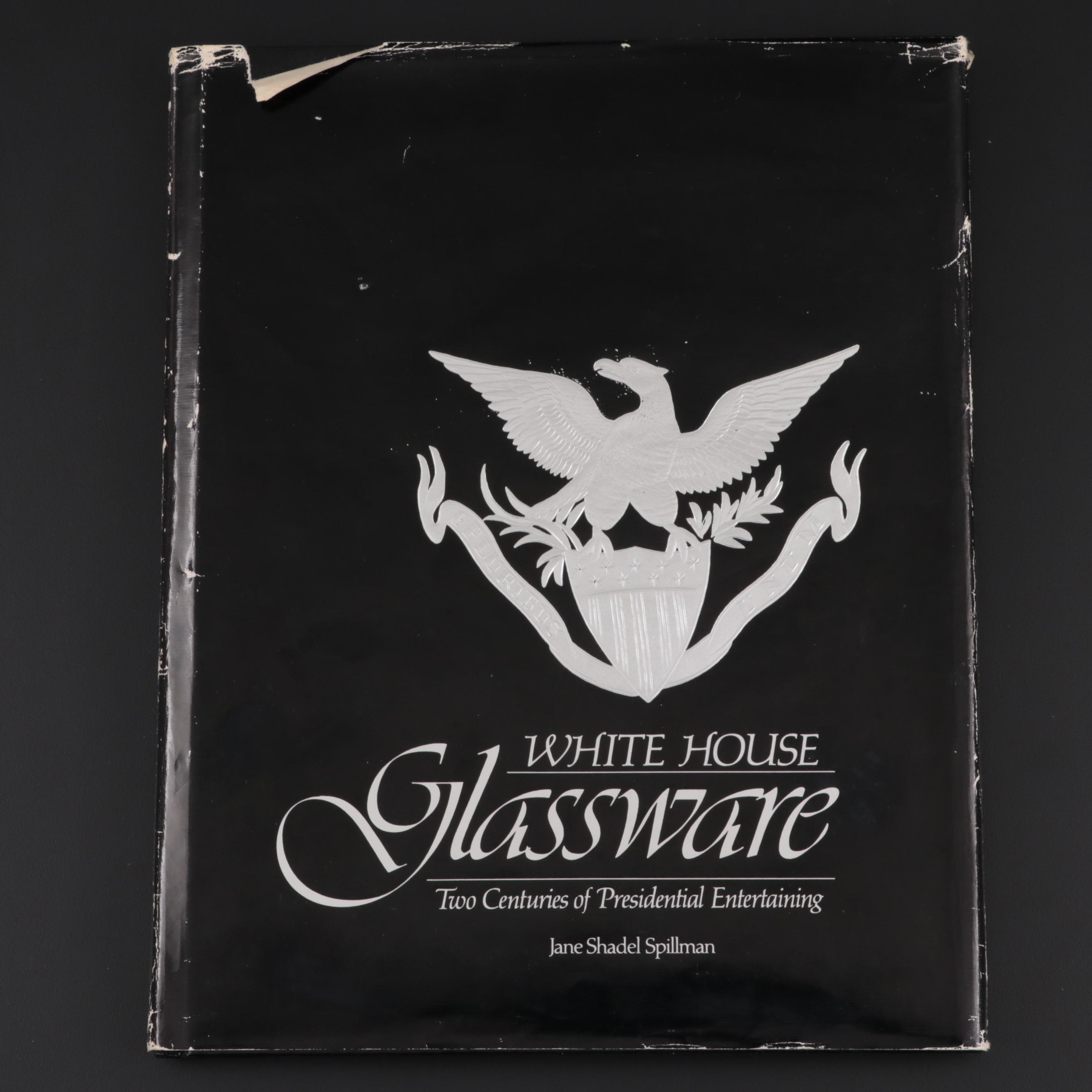 Steuben Etched Glassware for "USS Williamsburg" Presidential Yacht, Mid-20th C.