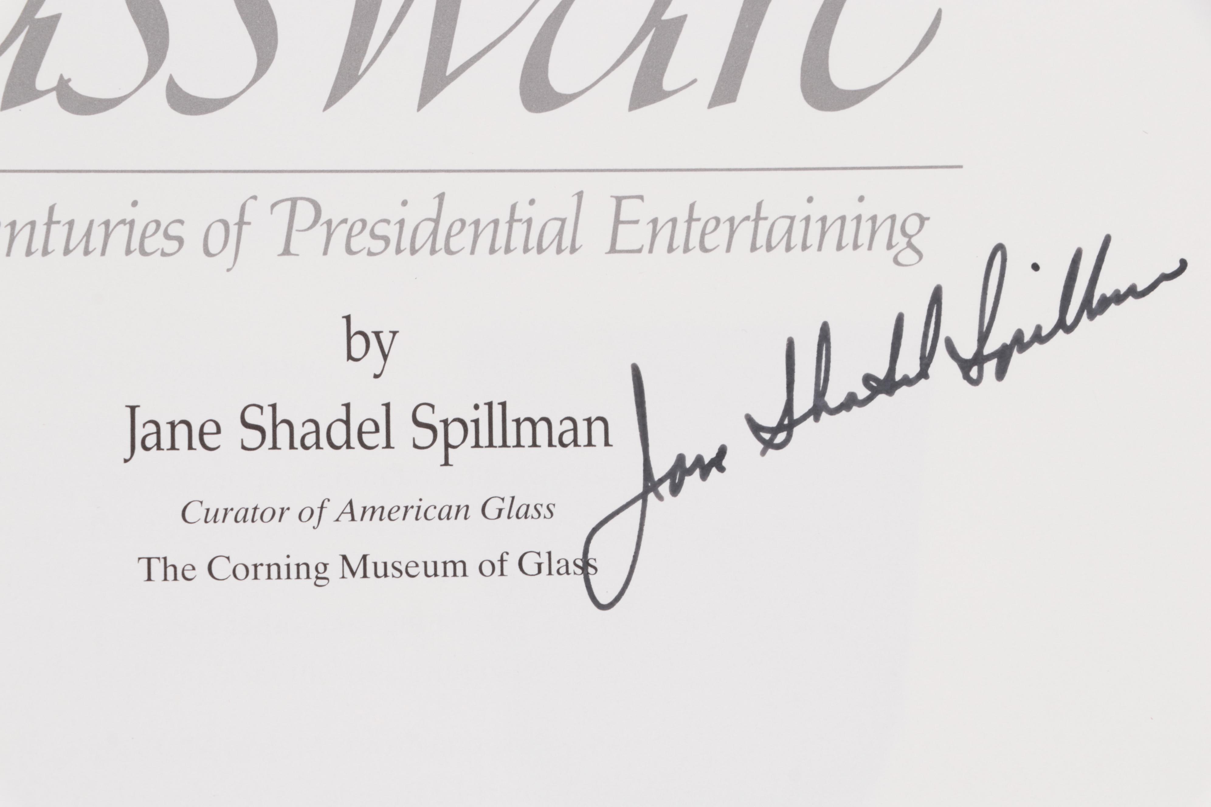 Steuben Etched Glassware for "USS Williamsburg" Presidential Yacht, Mid-20th C.