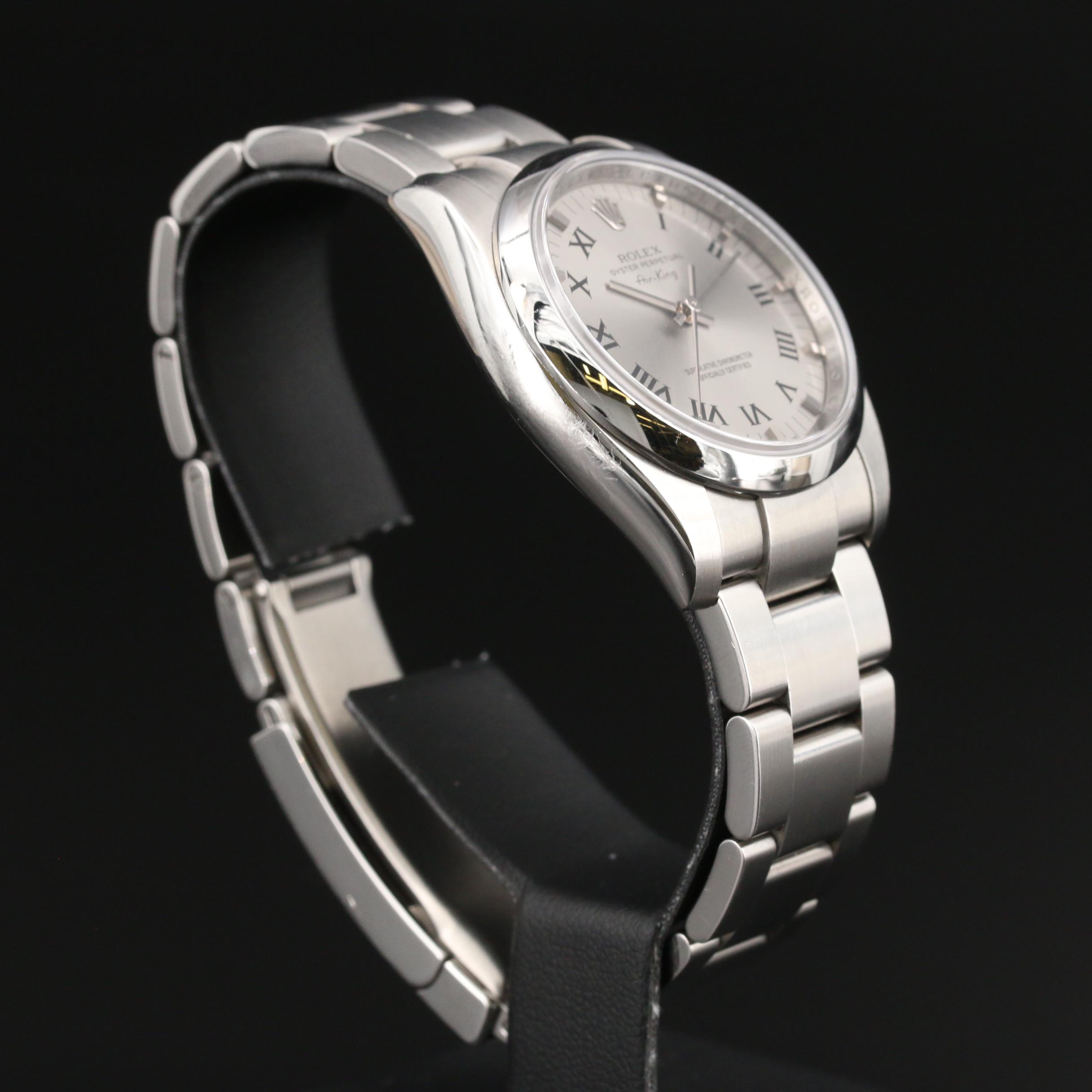 Rolex Air-King 114200 Stainless Steel Automatic Watch