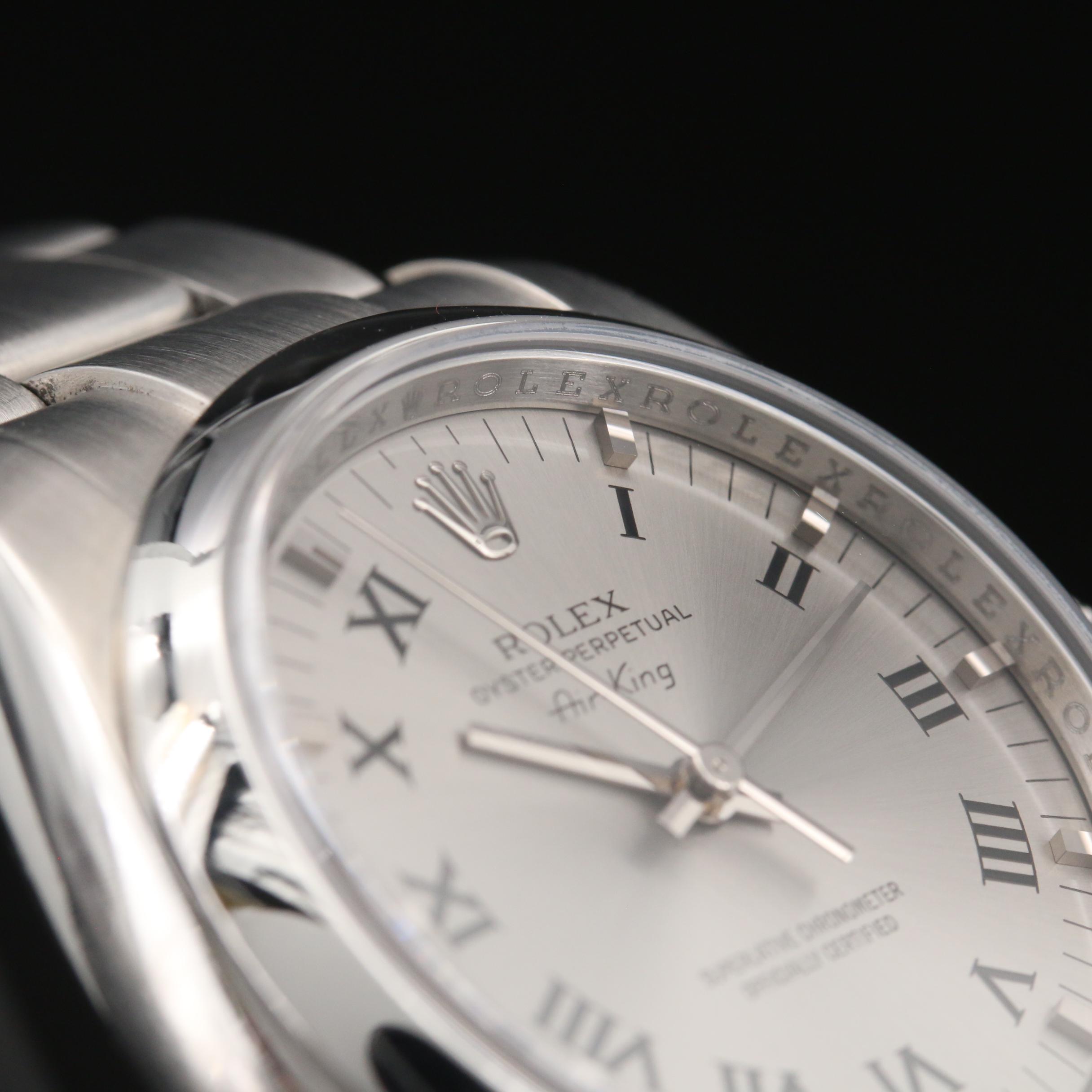 Rolex Air-King 114200 Stainless Steel Automatic Watch