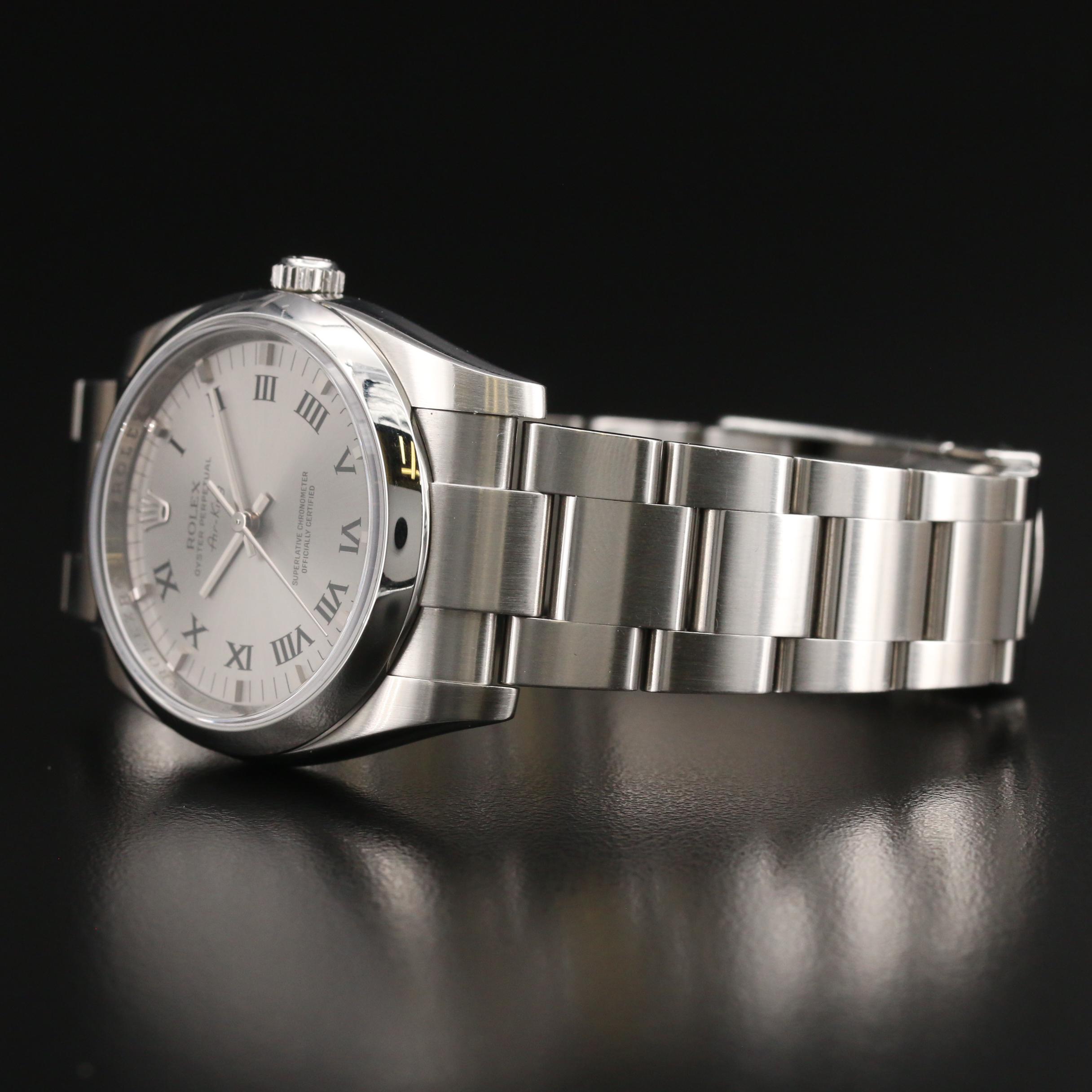 Rolex Air-King 114200 Stainless Steel Automatic Watch