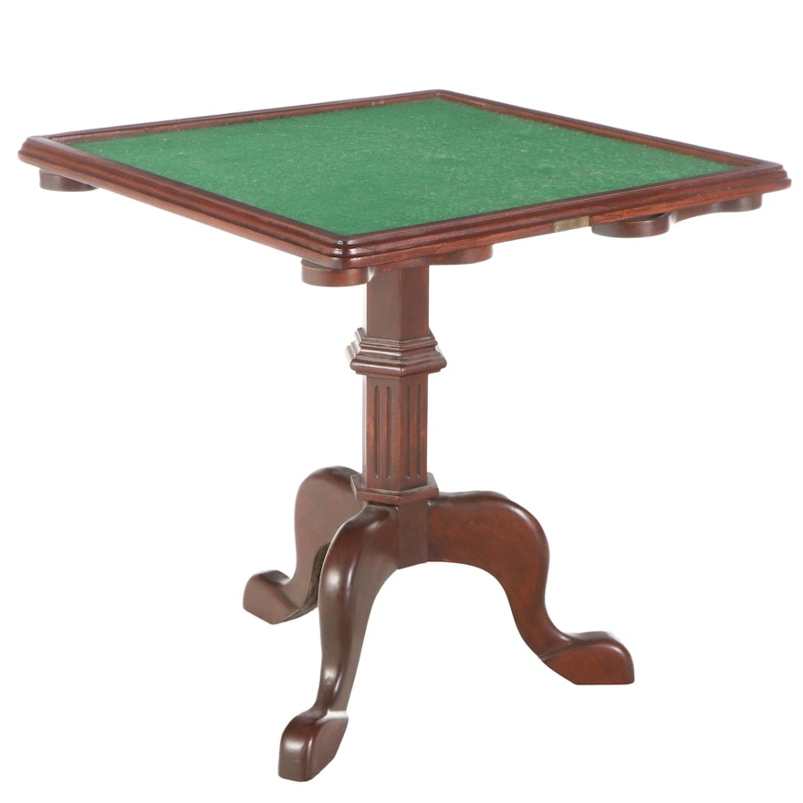 Motion Picture Prop Smoking Lounge Game Table from "Titanic", Late 20th Century