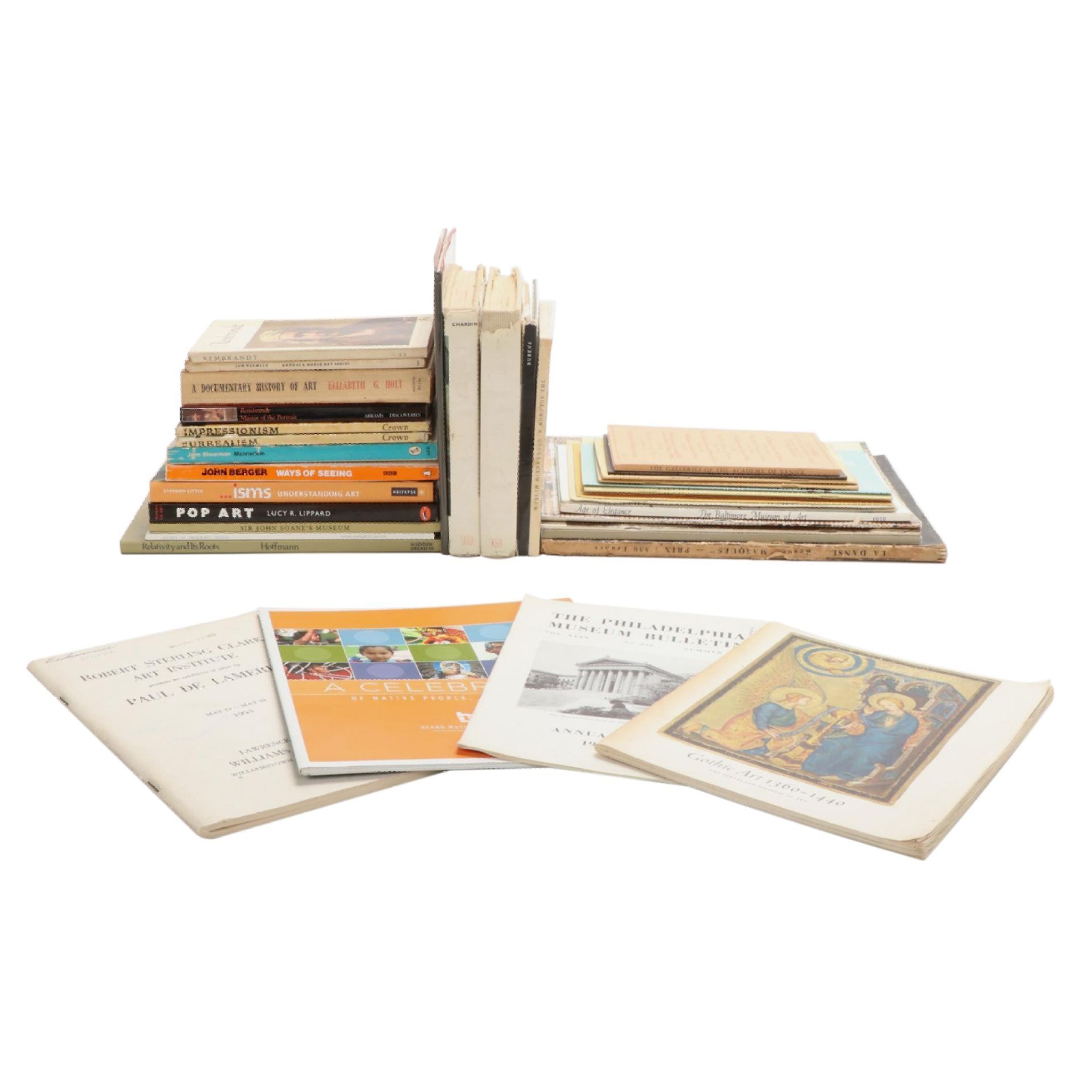 Art Museum and Exhibition Guides with Art and Art History Books