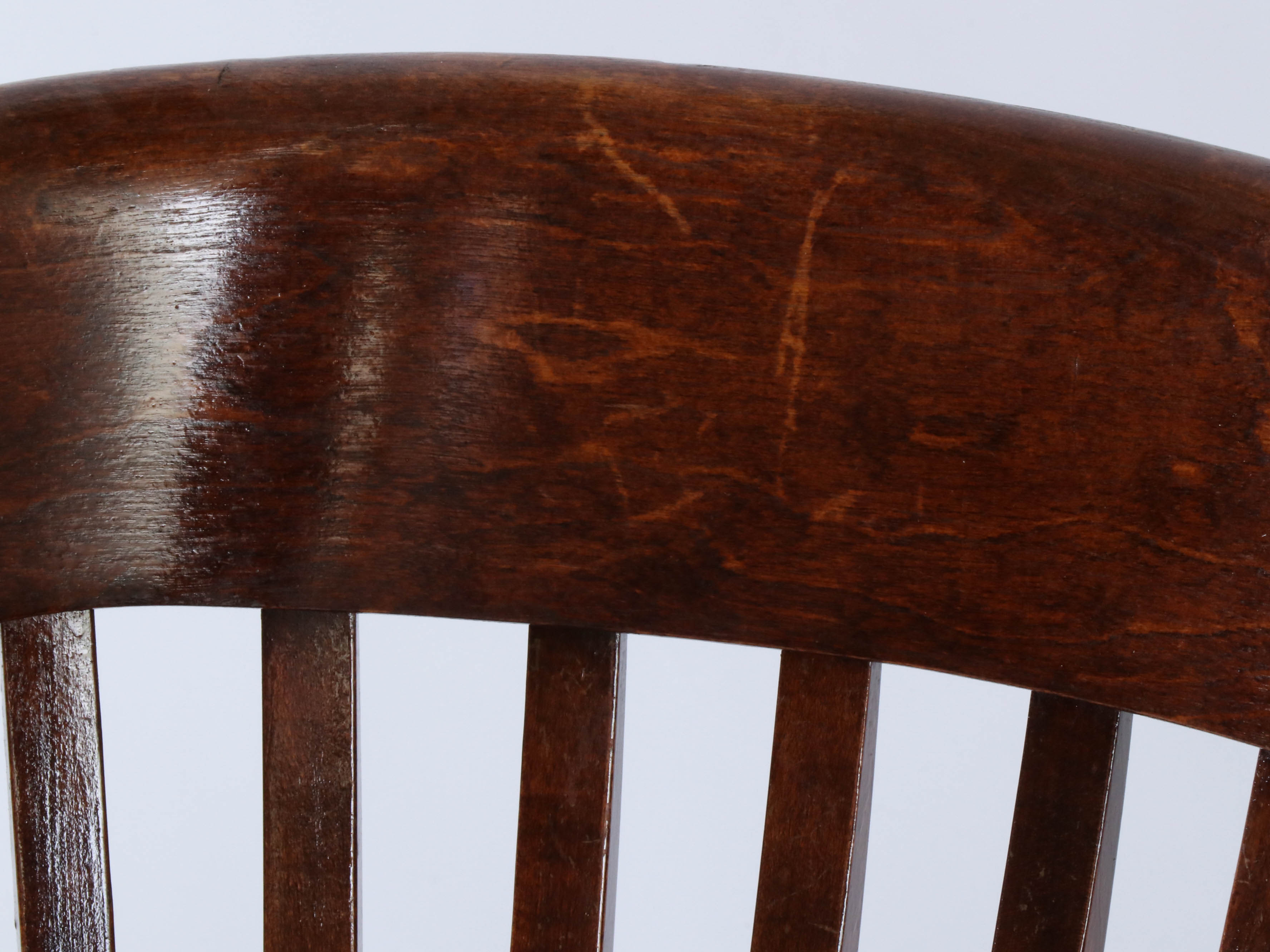 B.L. Marble Chair Co. Oak Office Chairs, 20th Century