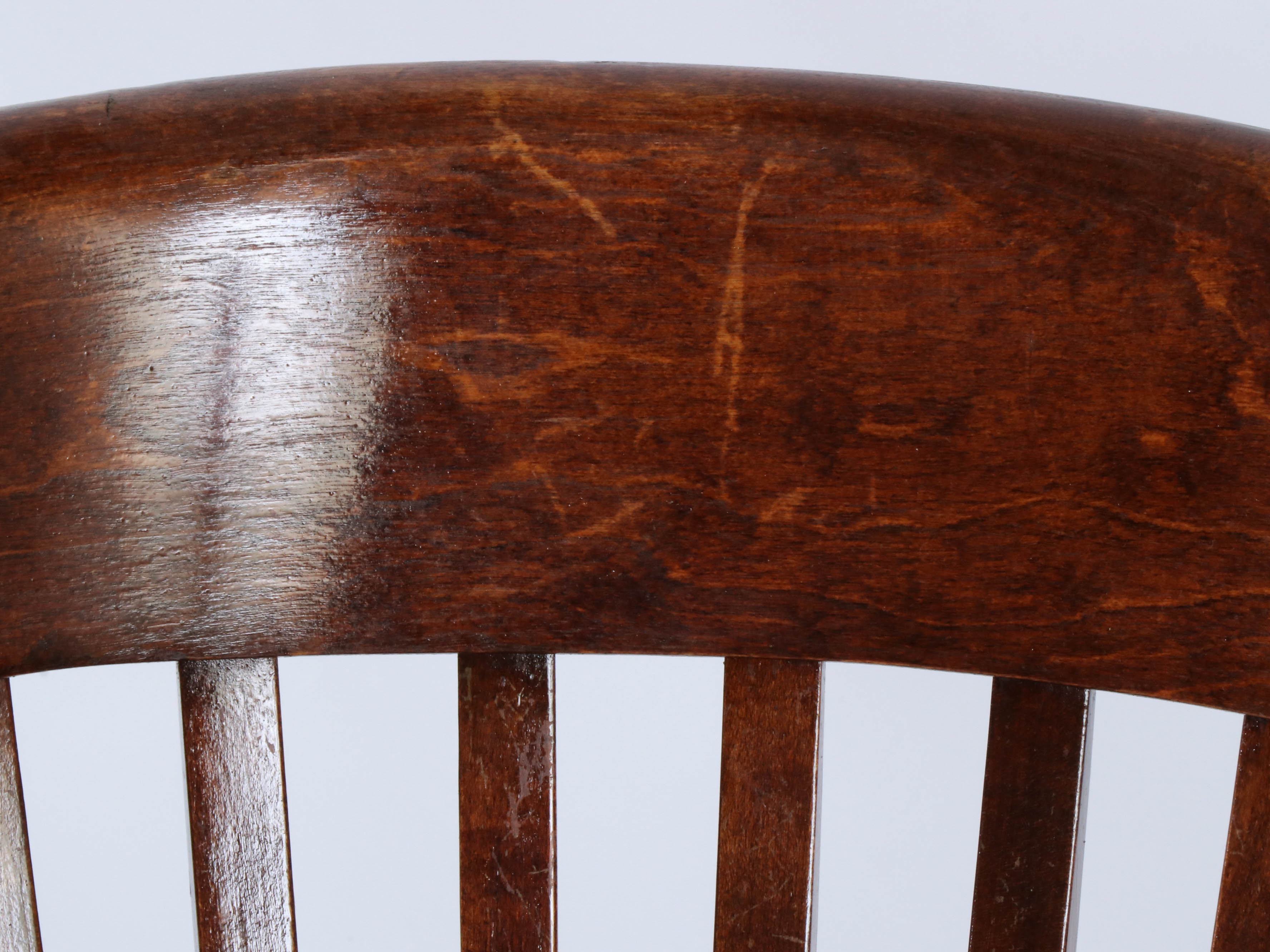 B.L. Marble Chair Co. Oak Office Chairs, 20th Century