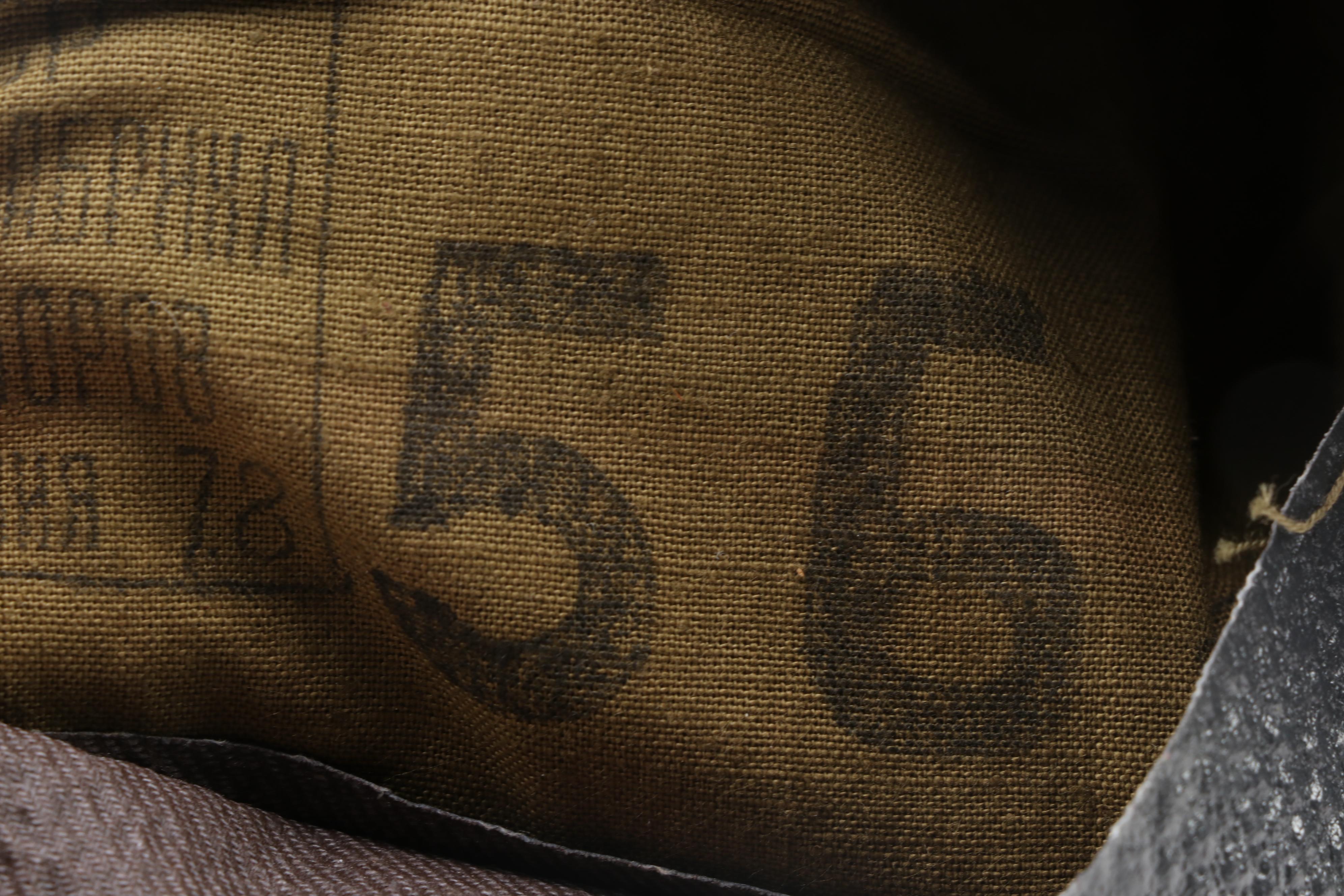 Russian Military Pilotka Garrison Cap with Medals, Patches, and Collar Tabs